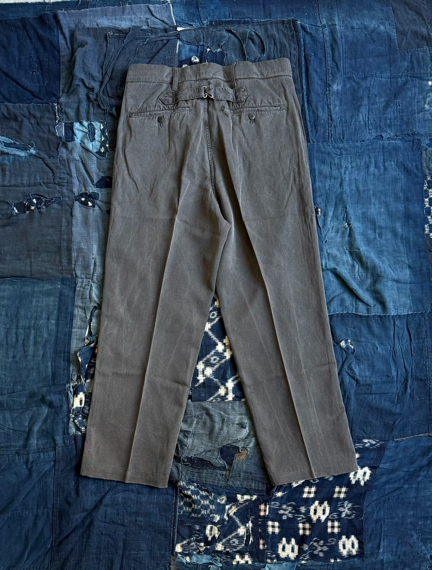 VISVIM 25AW ALPER PANTS DMGD — front