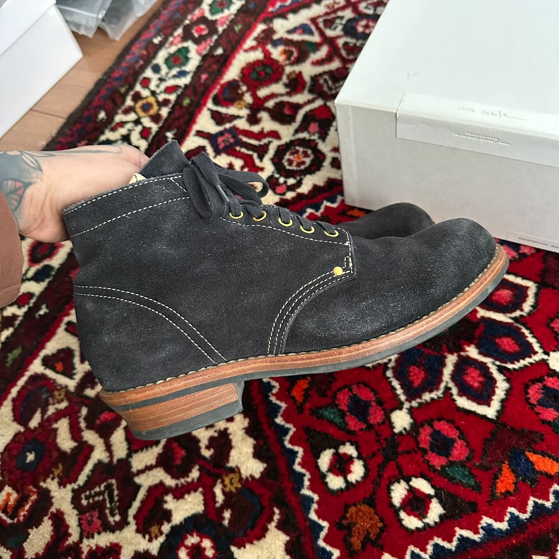 visvim 20AW Brigadier Boots — front