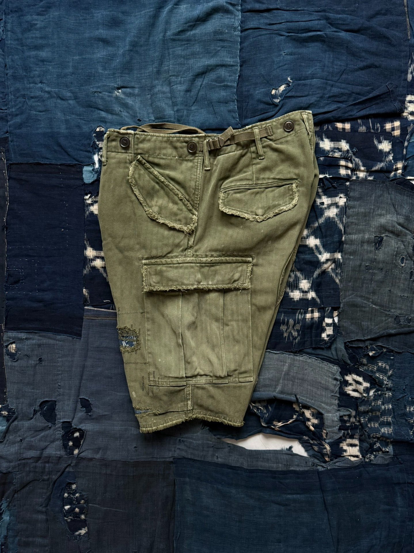 VISVIM 20SS ICT JUMBO EIGER SANCTION SHORTS — detail