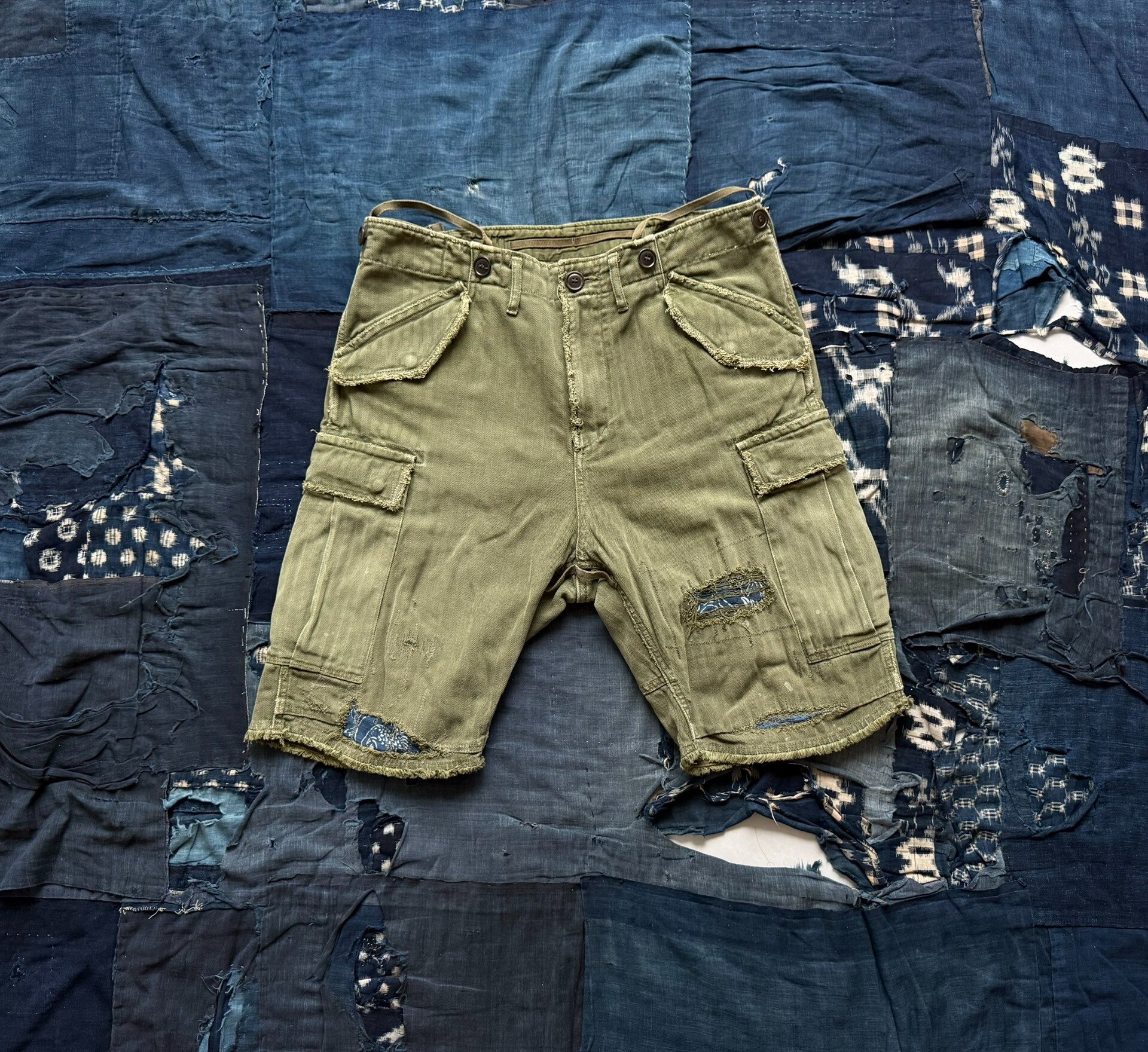 VISVIM 20SS ICT JUMBO EIGER SANCTION SHORTS