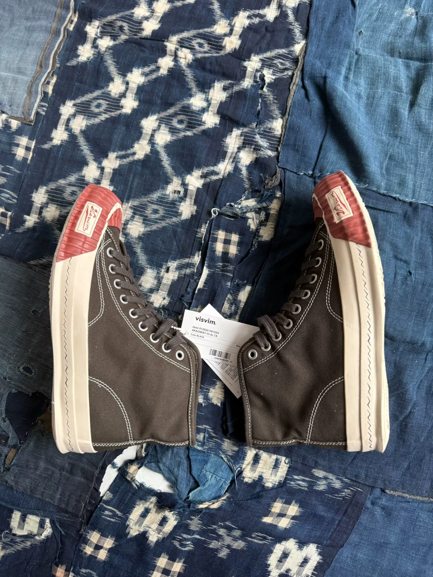 VISVIM 25AW SKAGWAY HI ALTA High-Top Sneakers — front