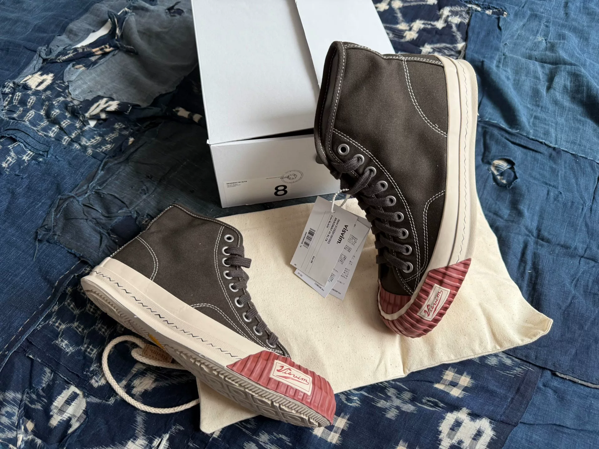 VISVIM 25AW SKAGWAY HI ALTA High-Top Sneakers