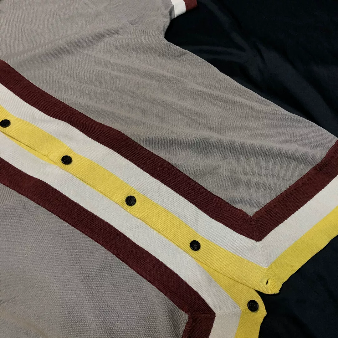 Yohji Yamamoto 1991 SS Striped Shirt — back