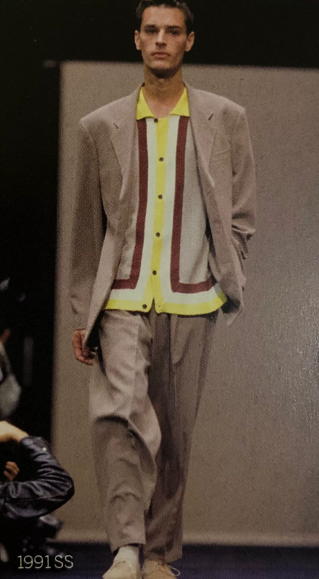 Yohji Yamamoto 1991 SS Striped Shirt