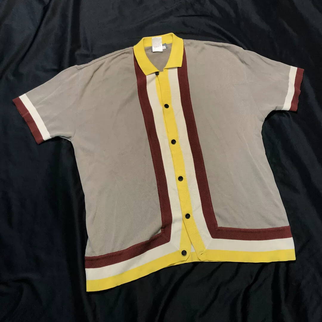 Yohji Yamamoto 1991 SS Striped Shirt — front