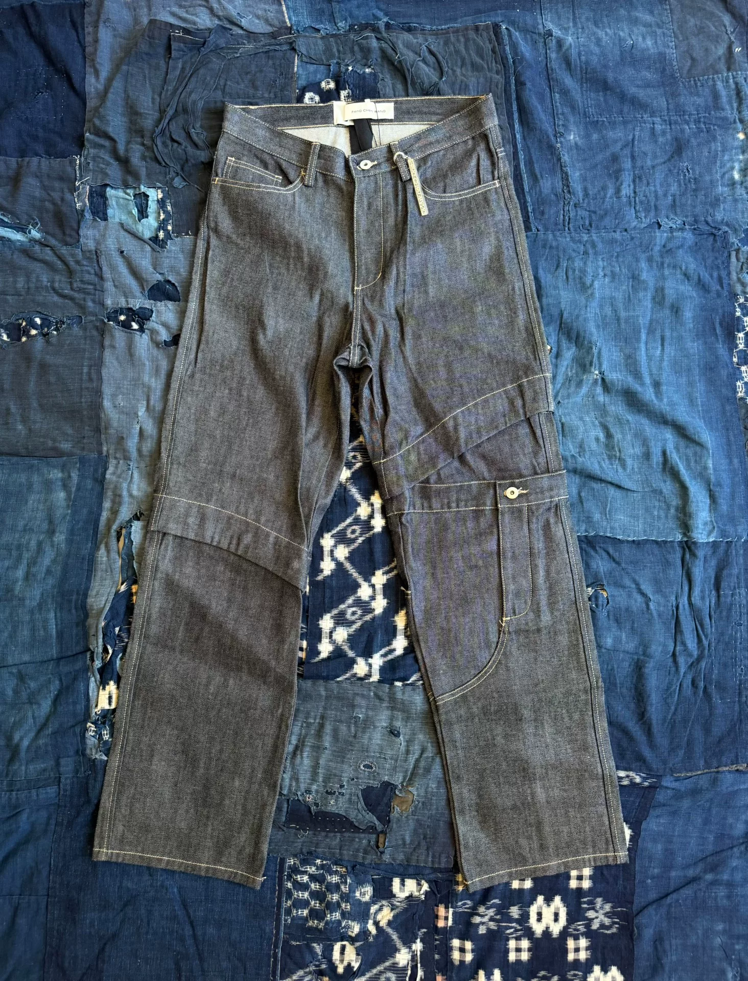 Feng Chen Wang Patchwork Jeans FF12TRO503