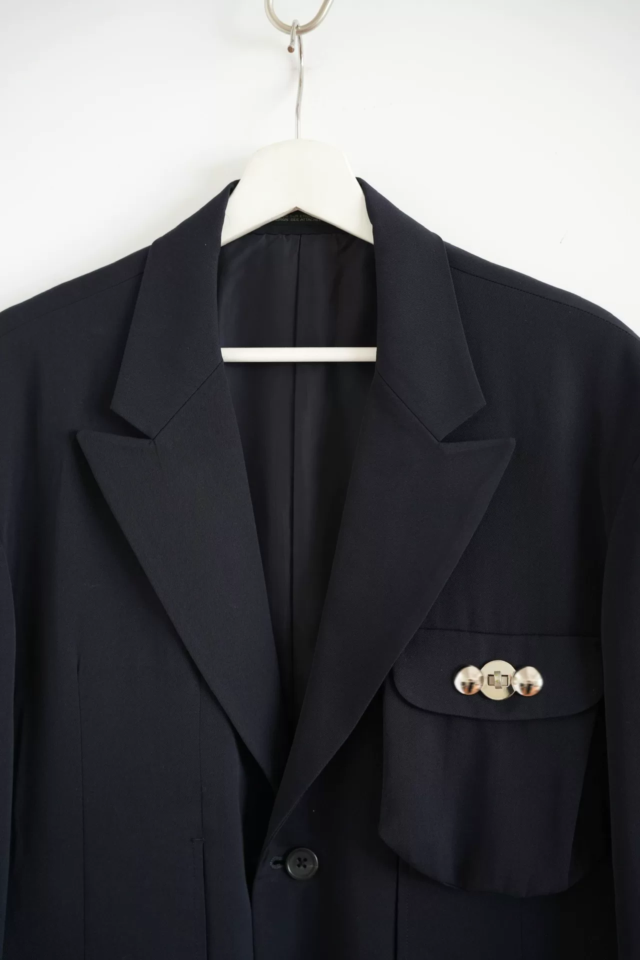 Yohji Yamamoto 91SS Wool Suit — back