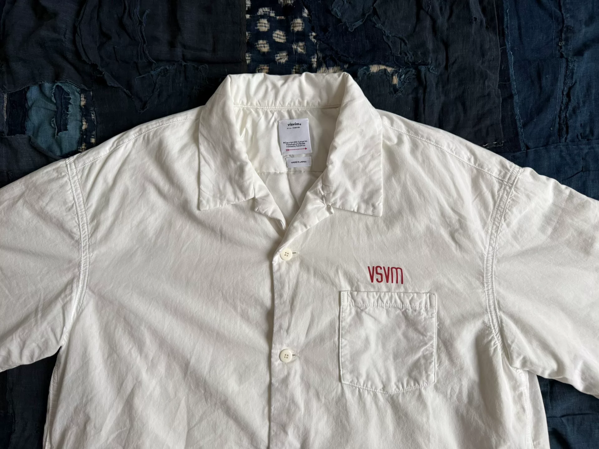 VISVIM 24AW Wallis Down Shirt Limited — back