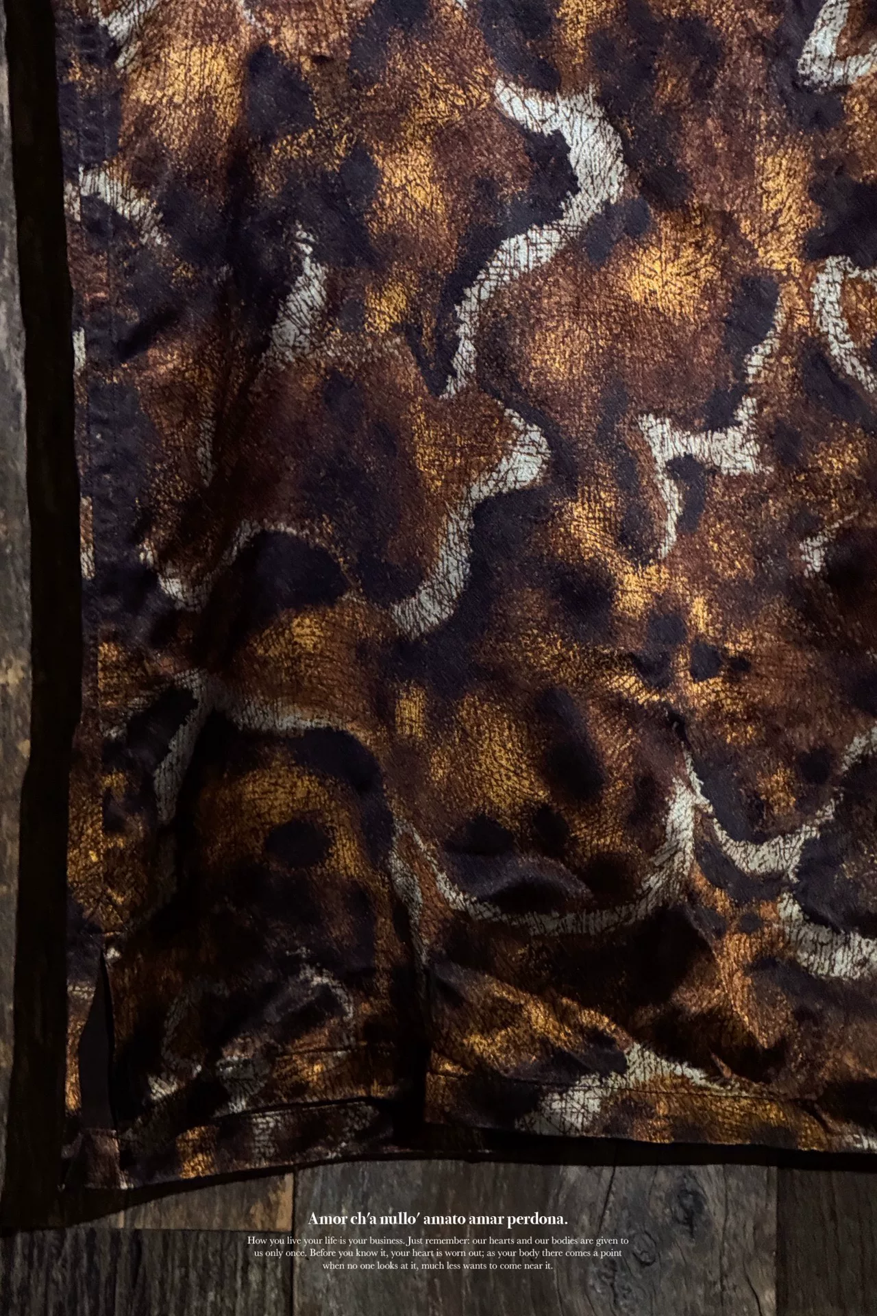 Yohji Yamamoto 85 SS Paris Vest — detail