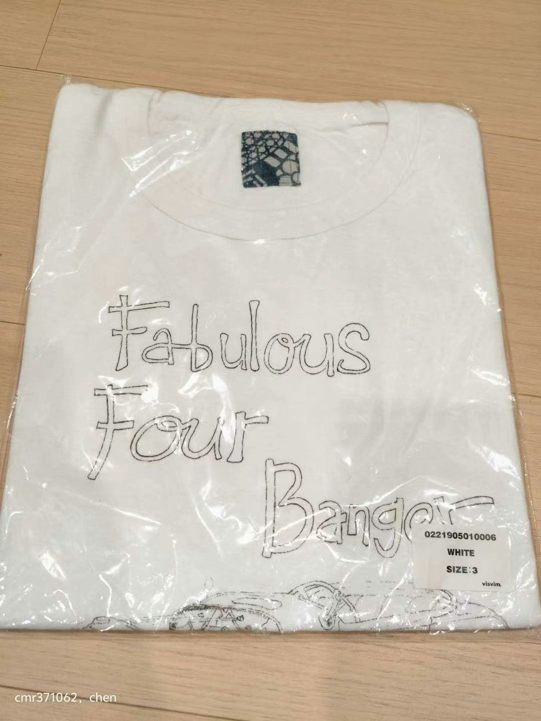VISVIM 21 ICT JUMBO TEE S/S — back