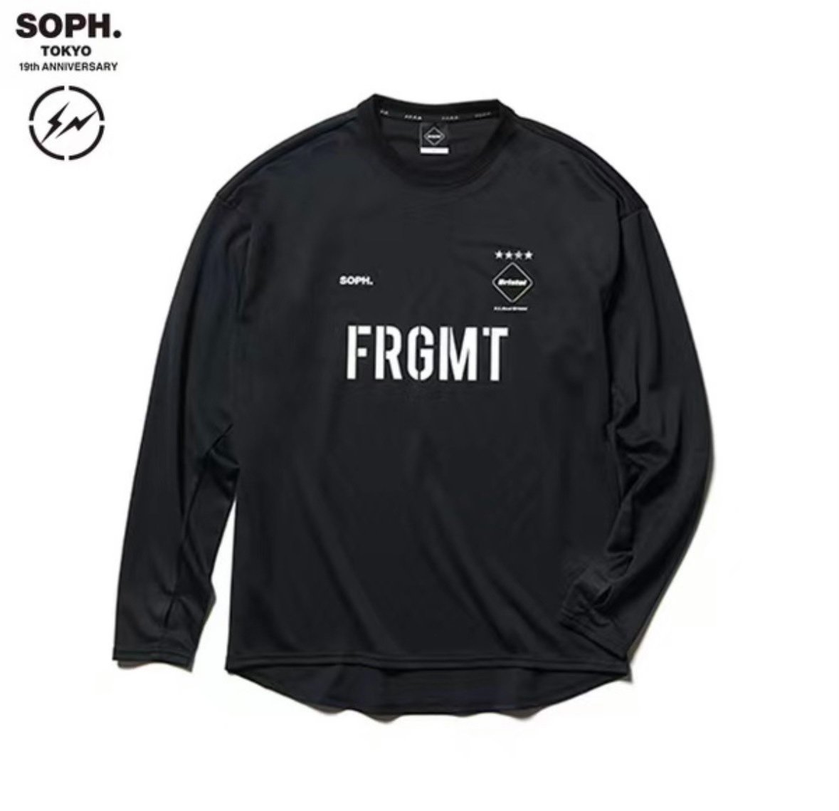 FCRB L/S Training Top Sponsored by FRGMT — front