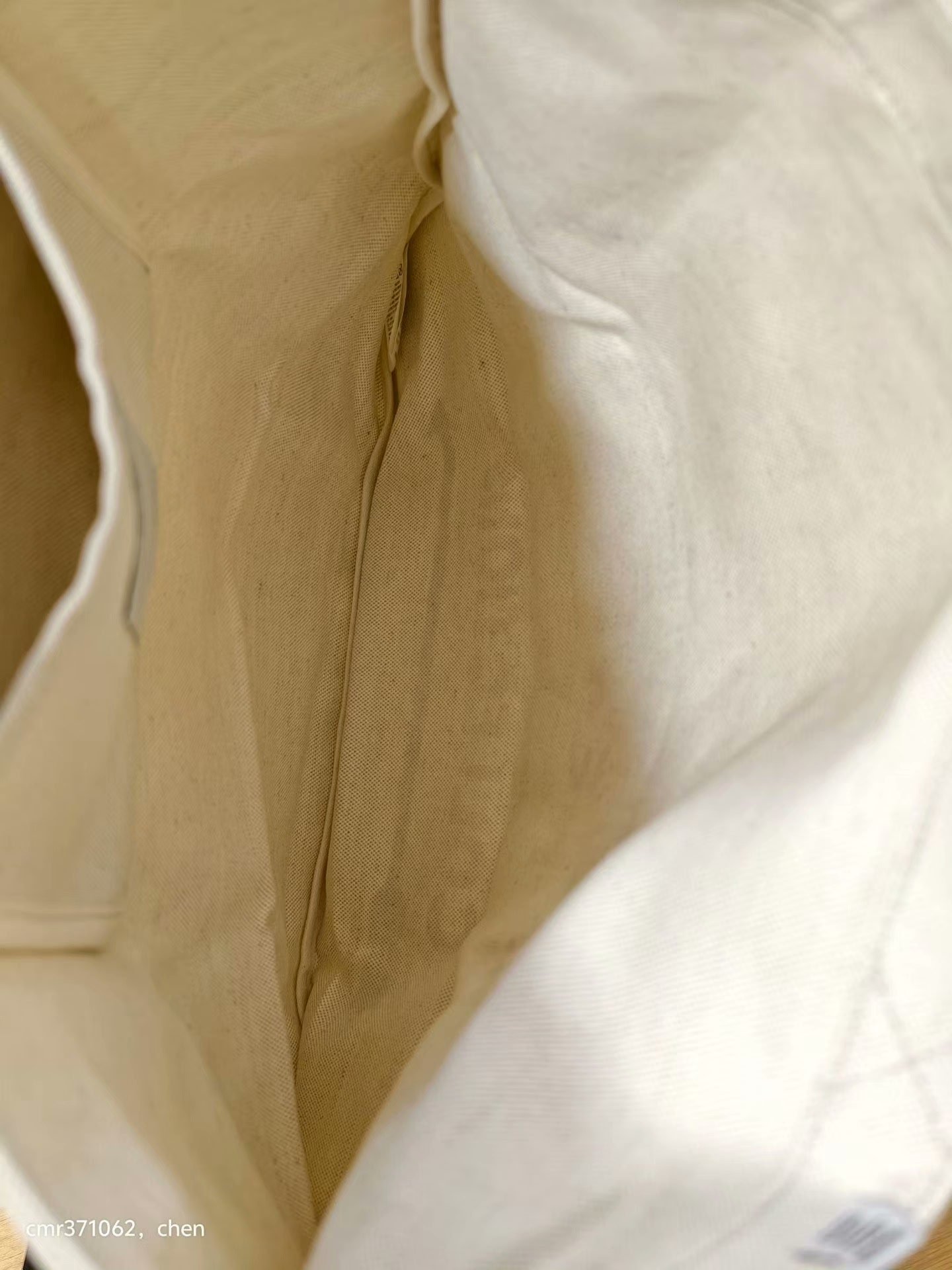 visvim 17AW SPOT ITEM CANVAS TOTE L — back