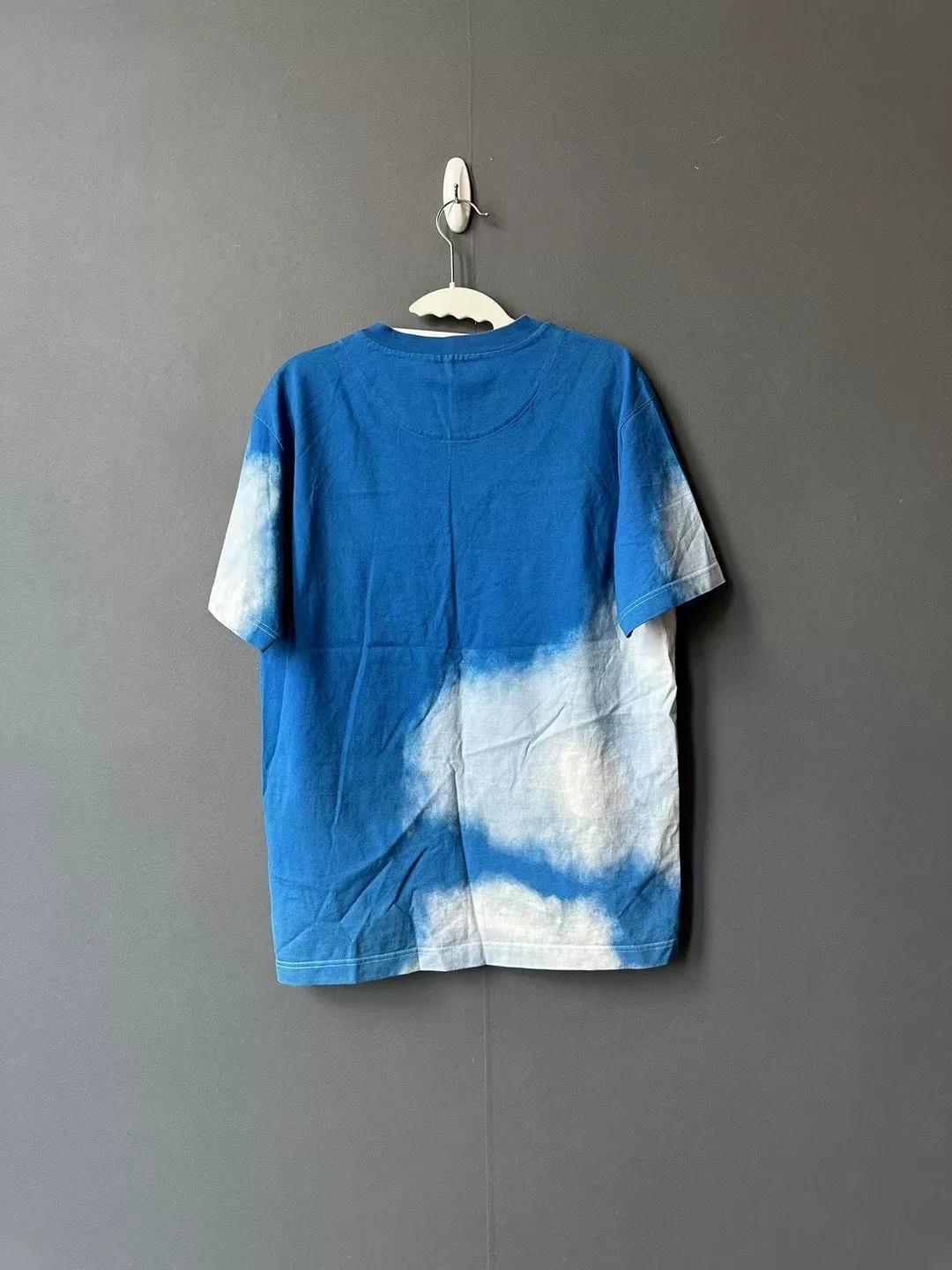 Louis Vuitton Blue Cloud Tie-Dye T-Shirt — front