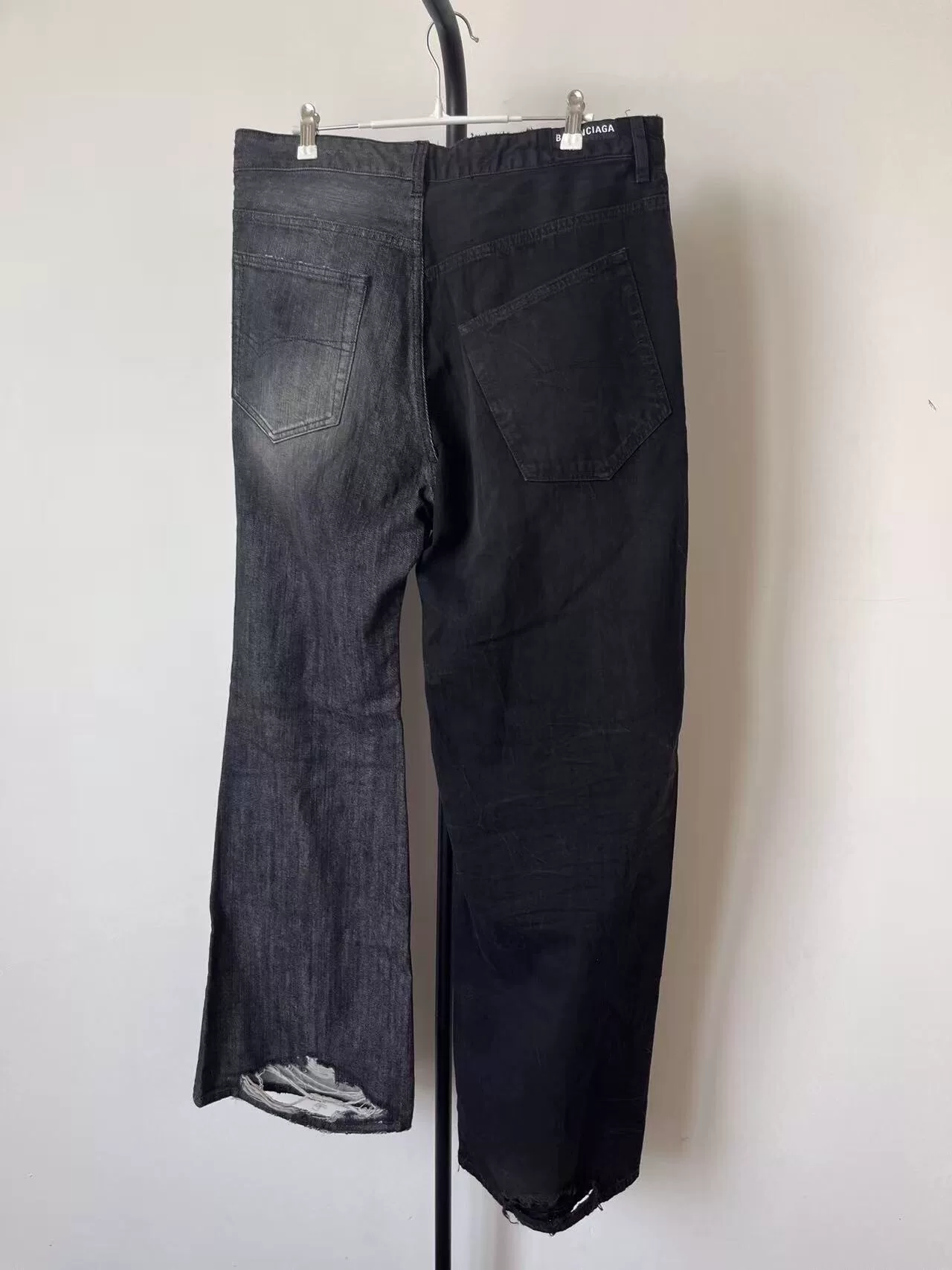 Balenciaga Regular Fit Side Pocket Denim Jeans — front