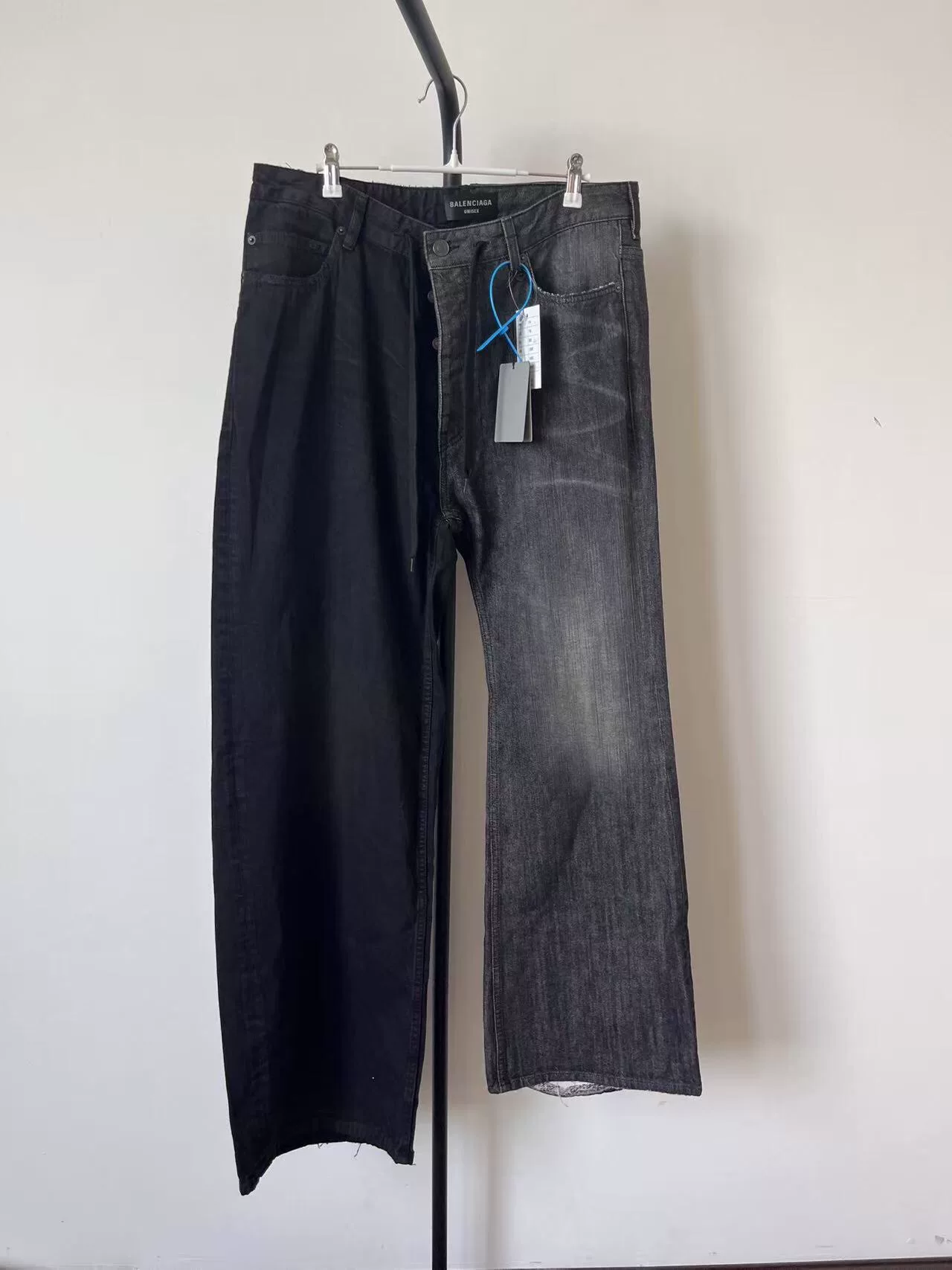 Balenciaga Regular Fit Side Pocket Denim Jeans