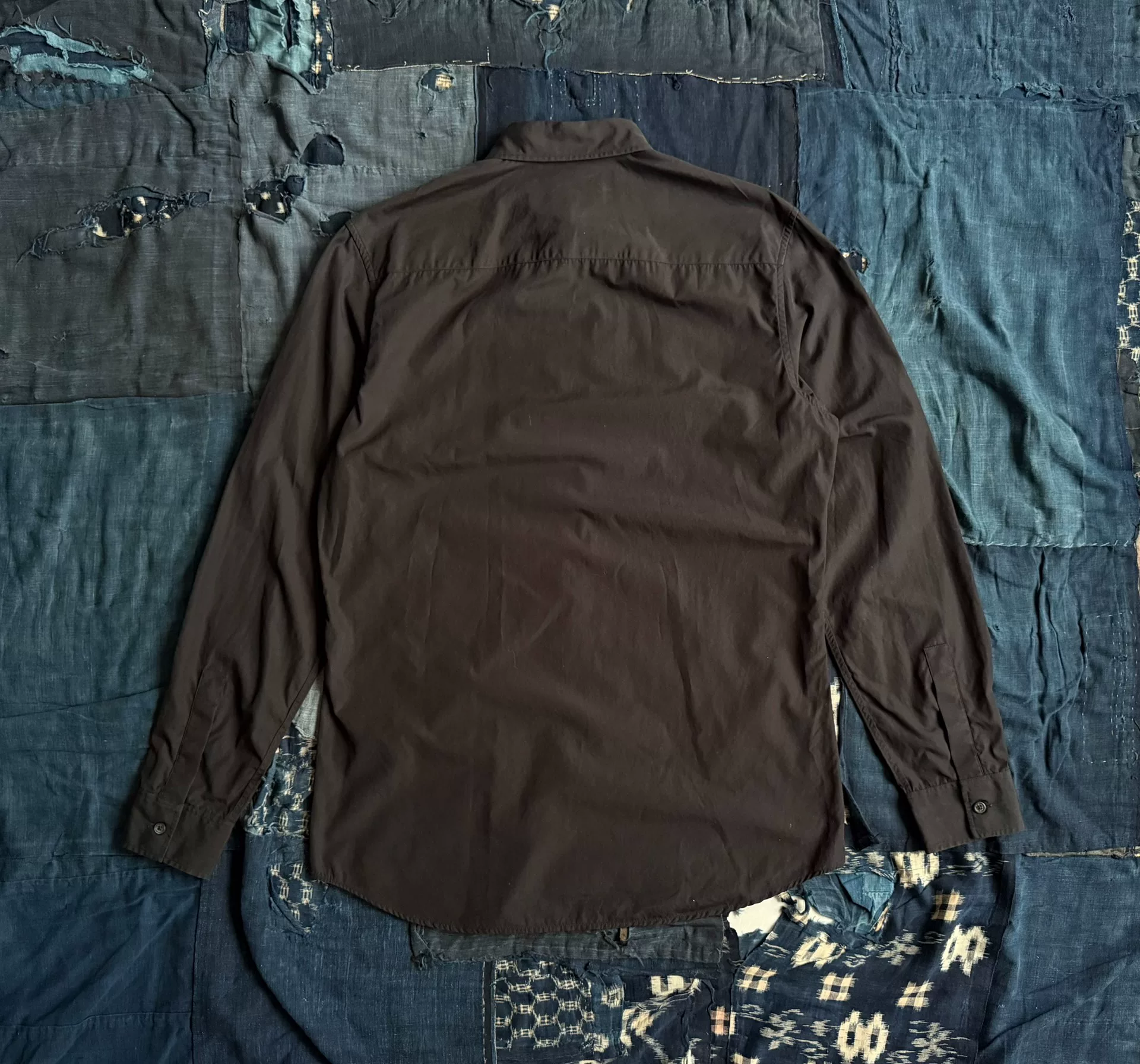 GIVENCHY Letter Long Sleeve Shirt — front