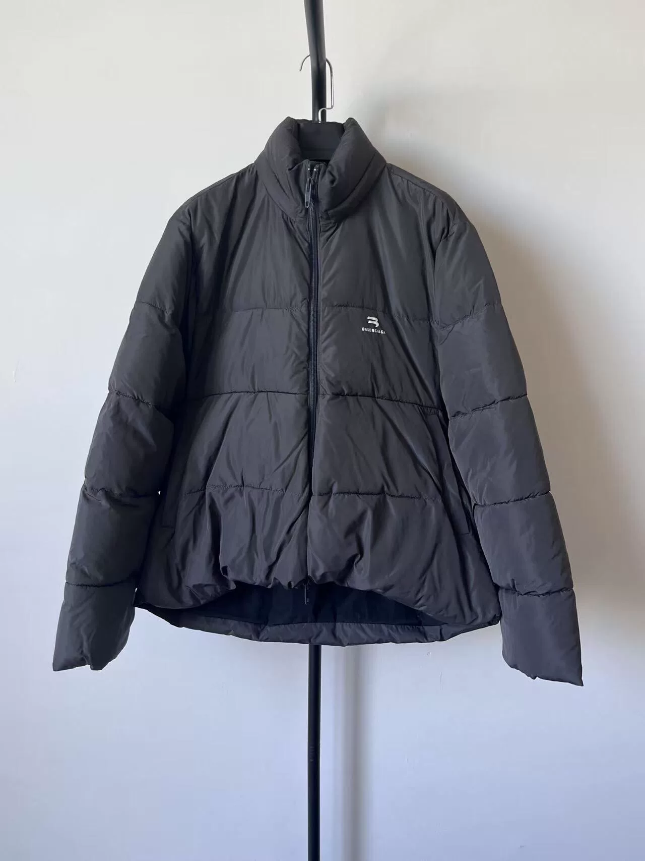 Balenciaga Gray Puffer Jacket