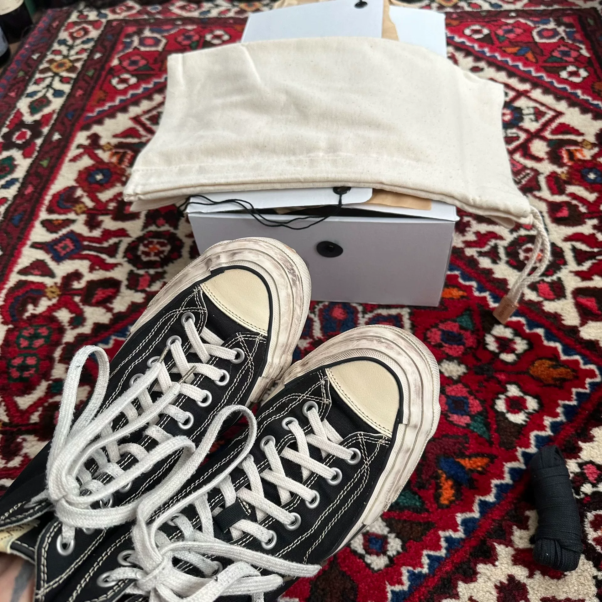 visvim 20AW Skagway HI Sneakers — detail
