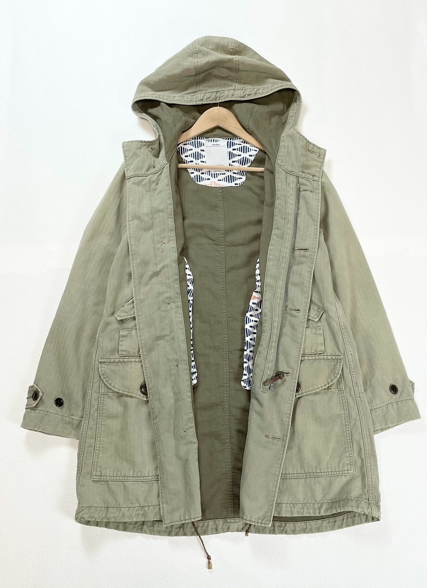 VISVIM TOWNSEND COAT PRIME Hooded — front