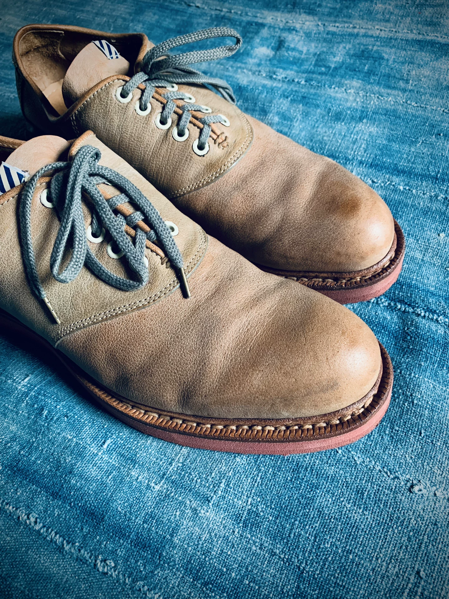 Visvim 2011AW Patrician-Folk Oxford — label