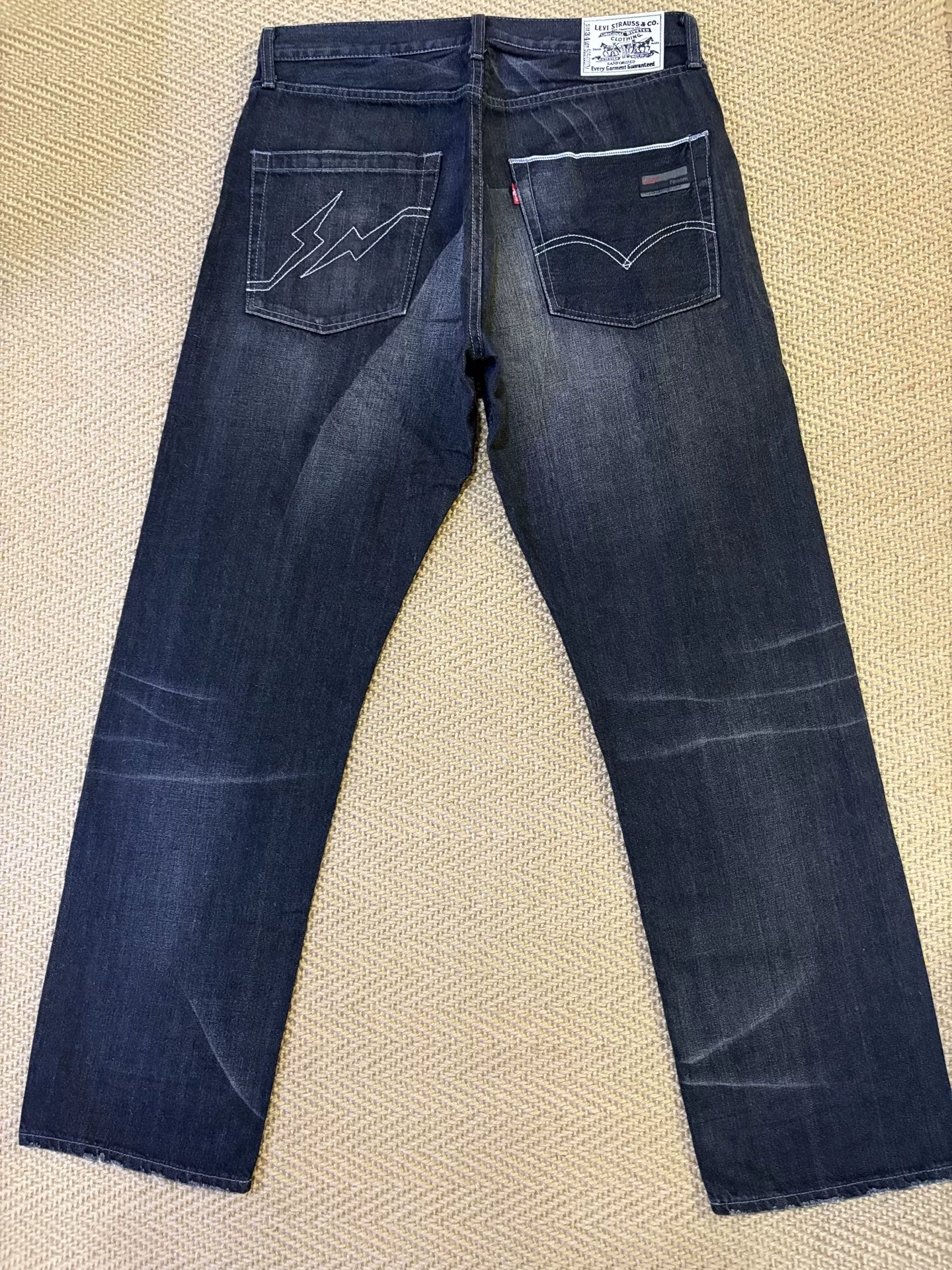 Levi's Fenom 505 Heavy Wash Jeans — front