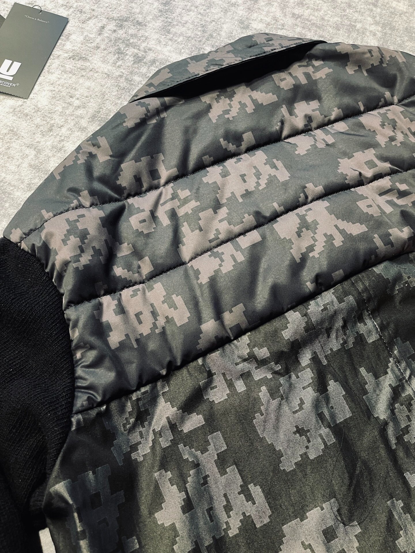 Undercover 20AW Throne of Blood Jacket — label