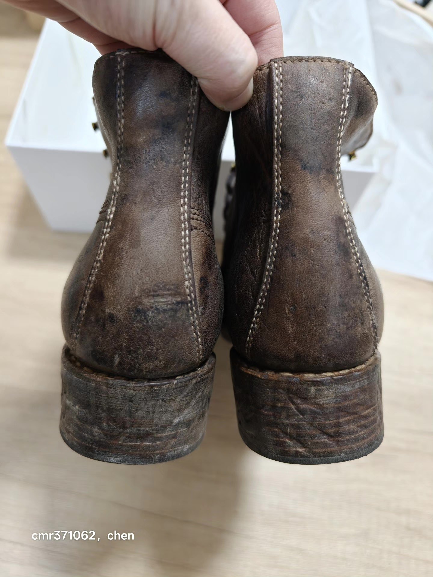 Visvim 25AW Virgil Boots Folk — back