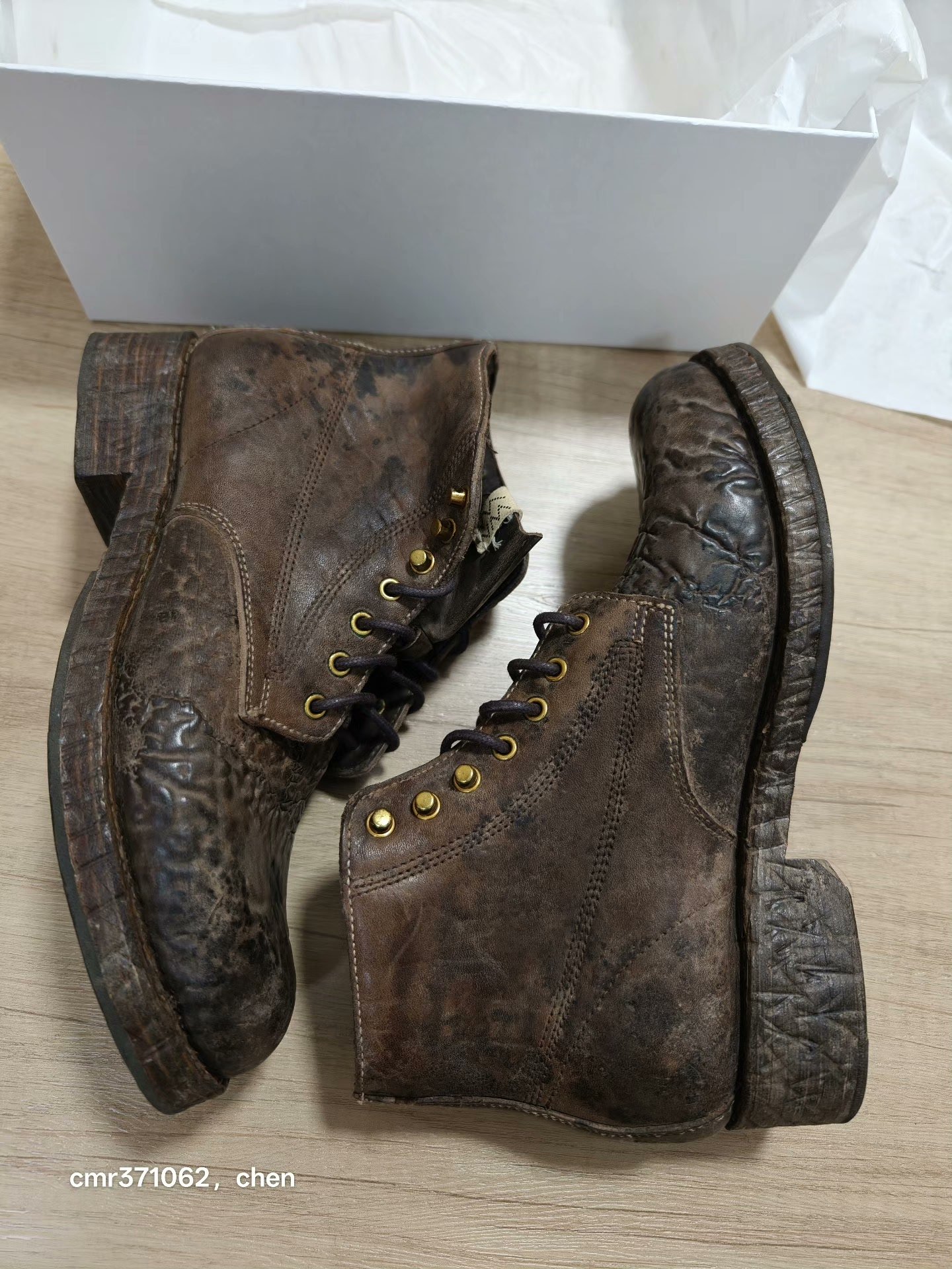 Visvim 25AW Virgil Boots Folk — detail