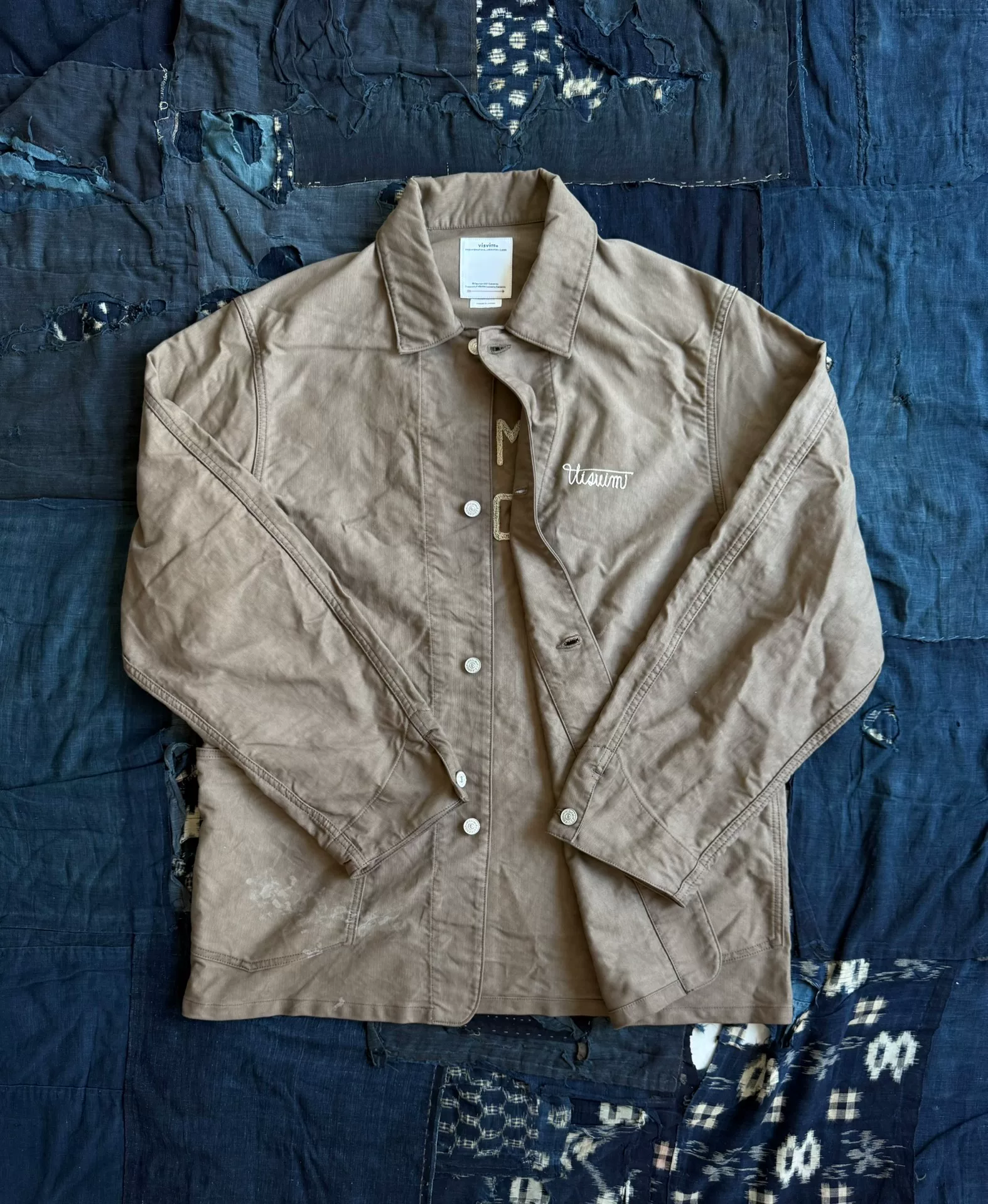 VISVIM 25AW Coverall G.Cords Jacket — front