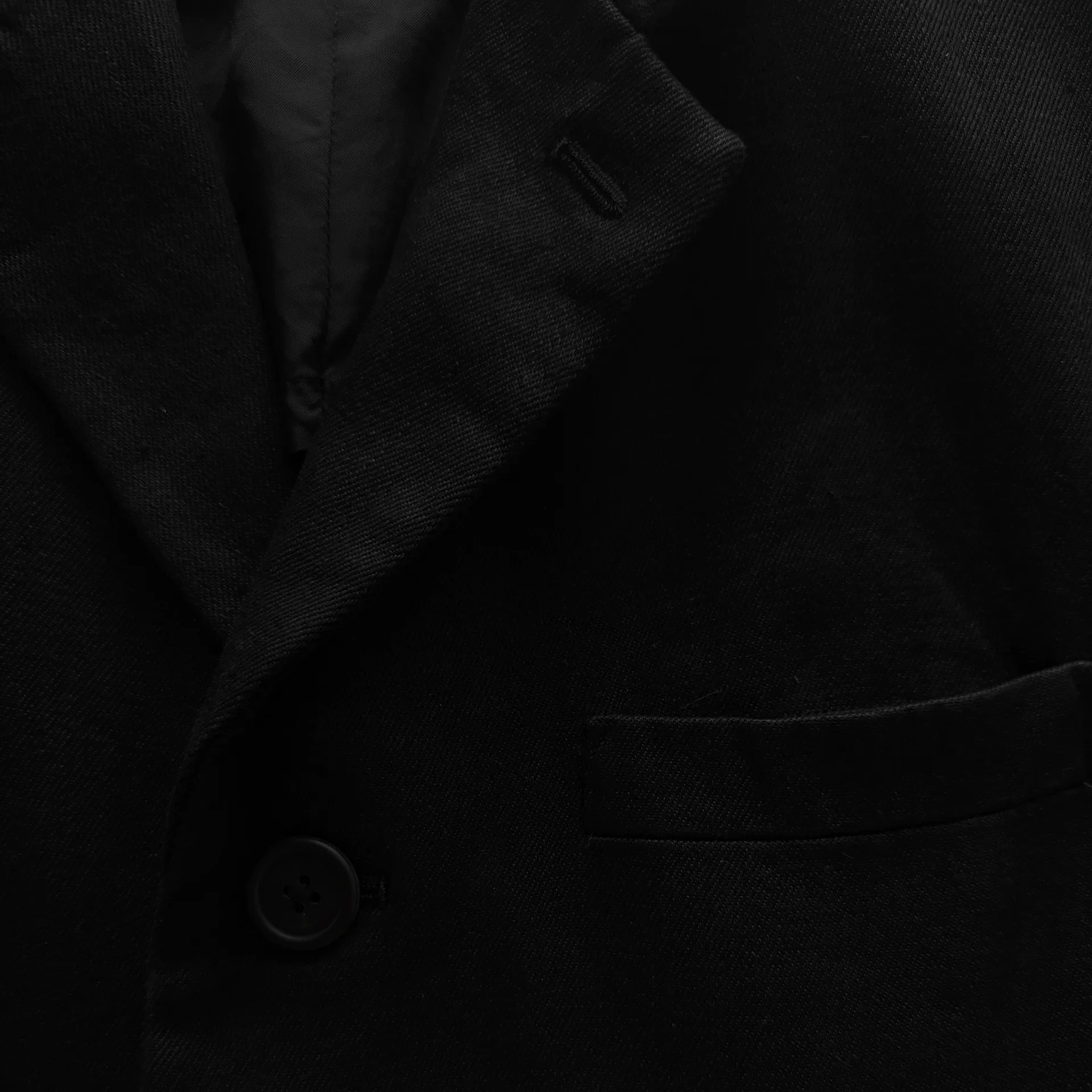 Yohji Yamamoto Y's 2000AW Wool Linen Blazer — back