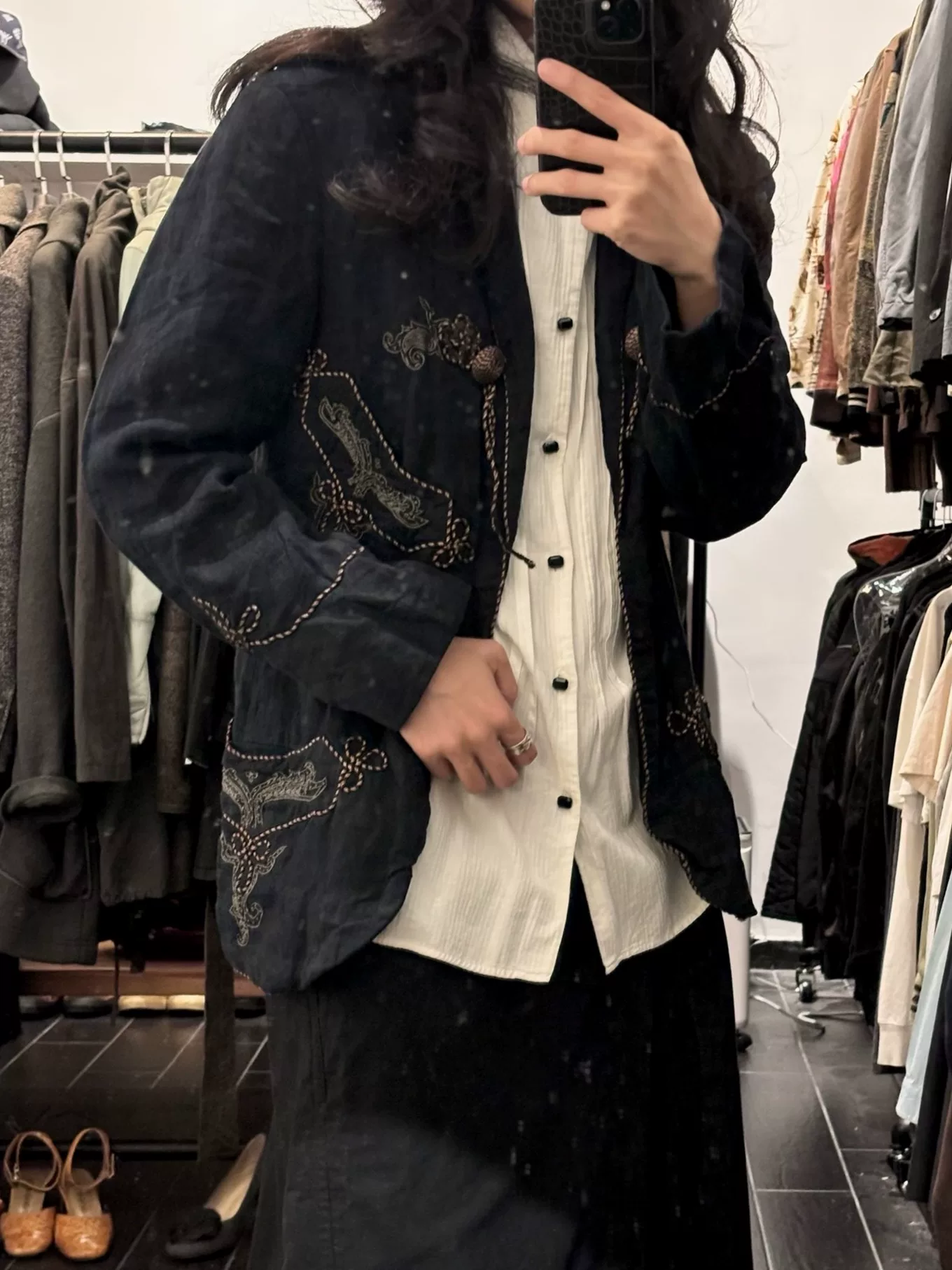 Dries Van Noten SS2006 Embroidered Jacket — front