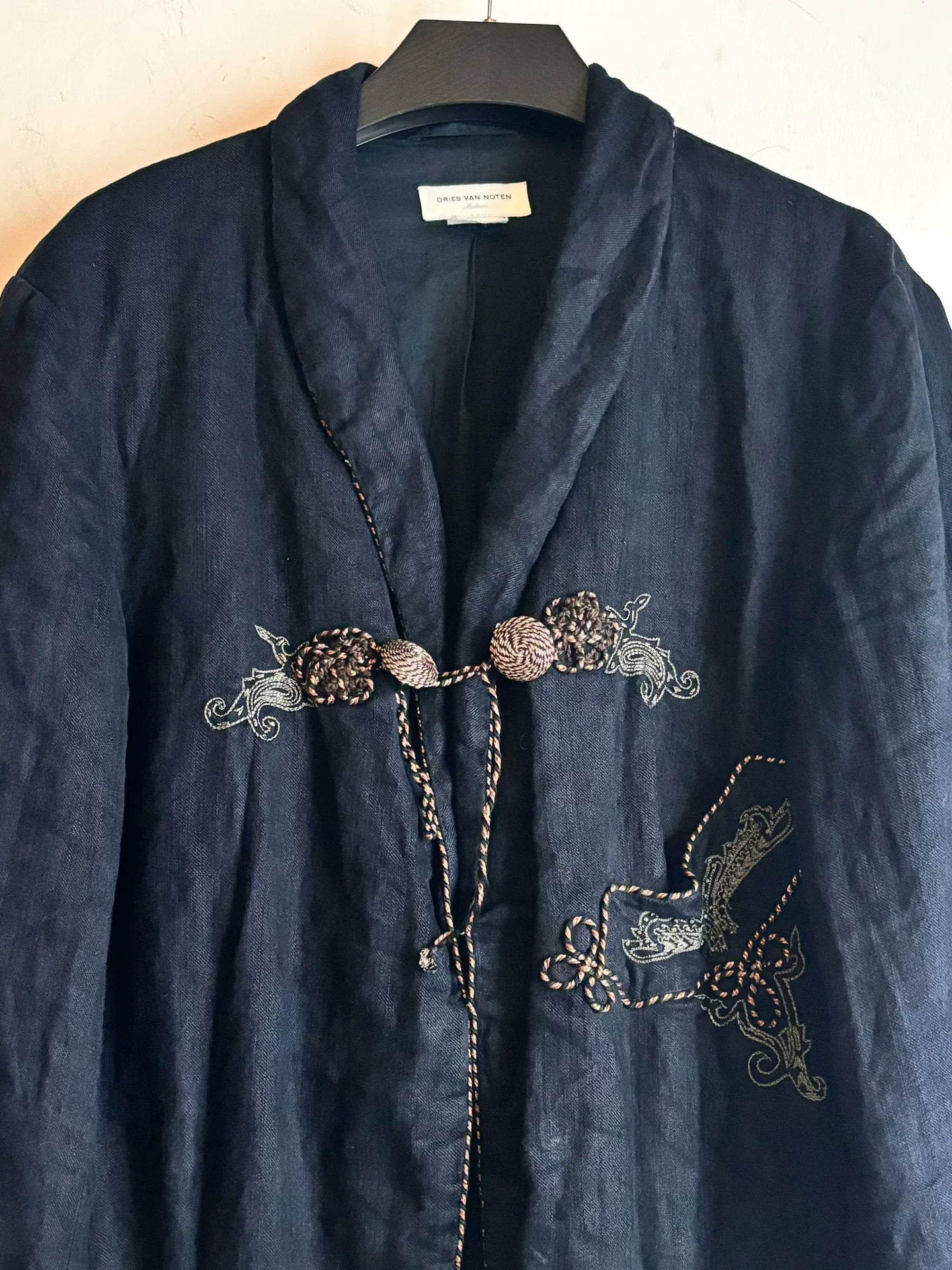 Dries Van Noten SS2006 Embroidered Jacket — detail