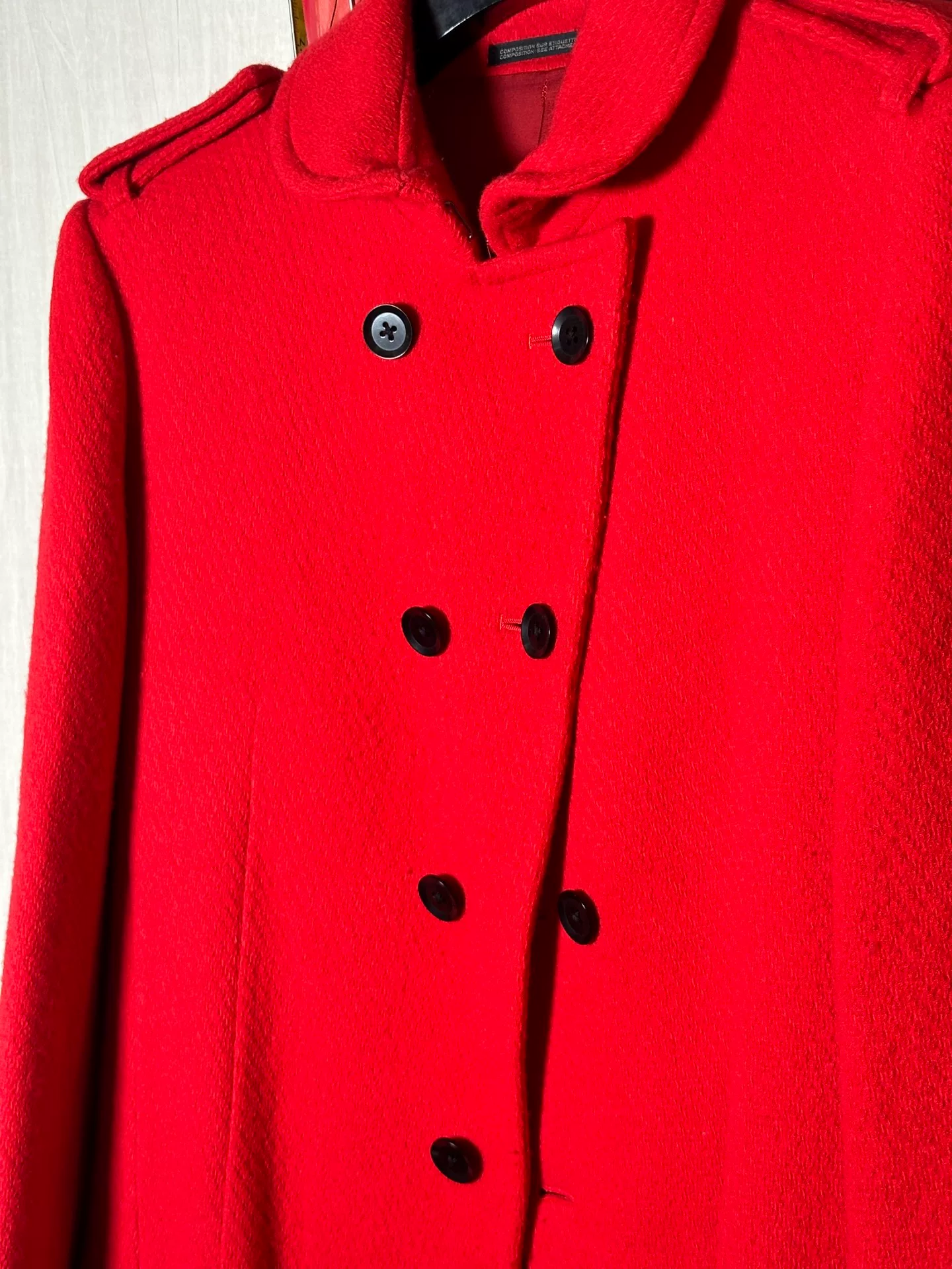 Yohji Yamamoto 10AW Napoleon Coat — label