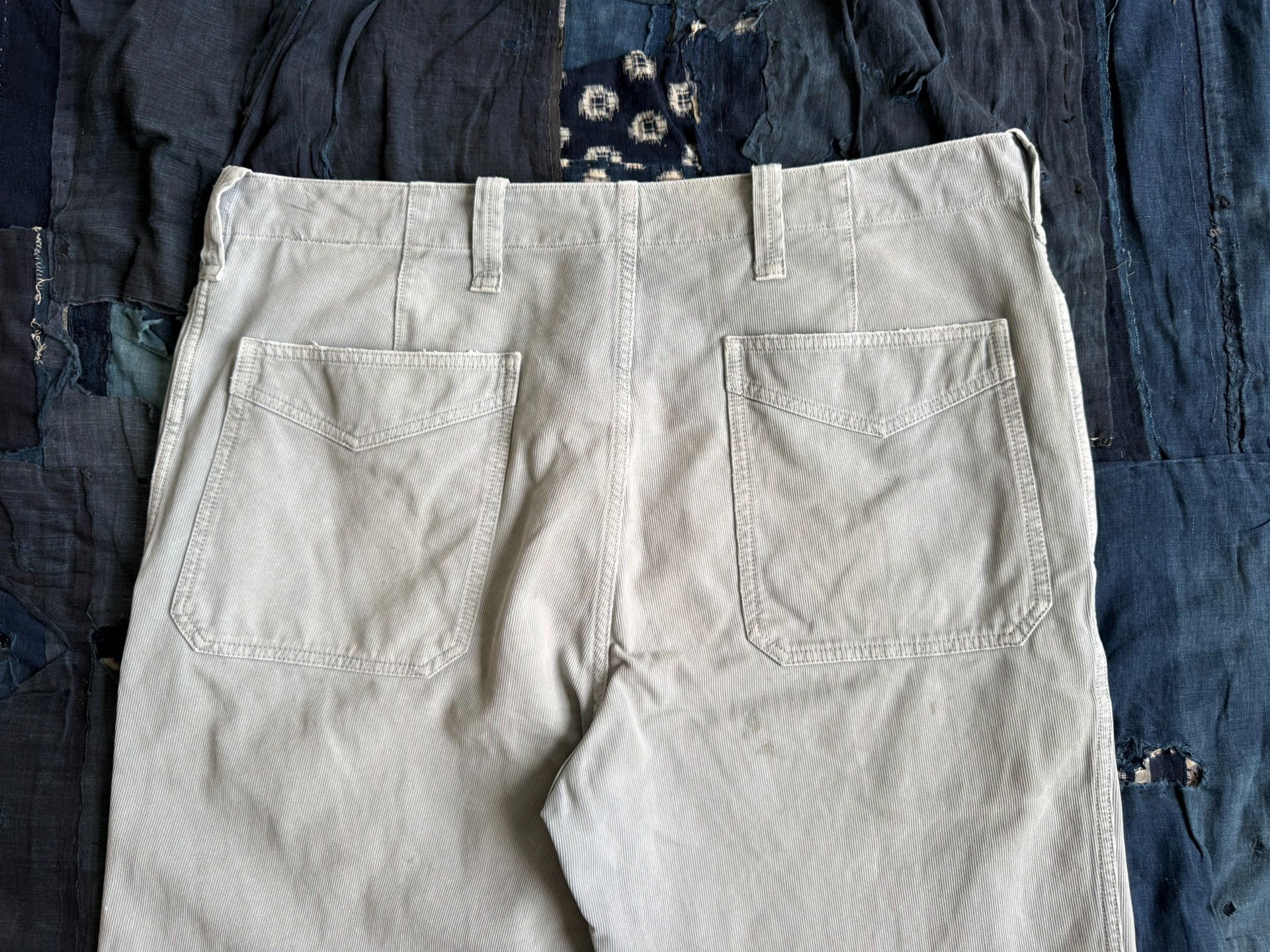 visvim 22SS Gifford Pants DMGD — back