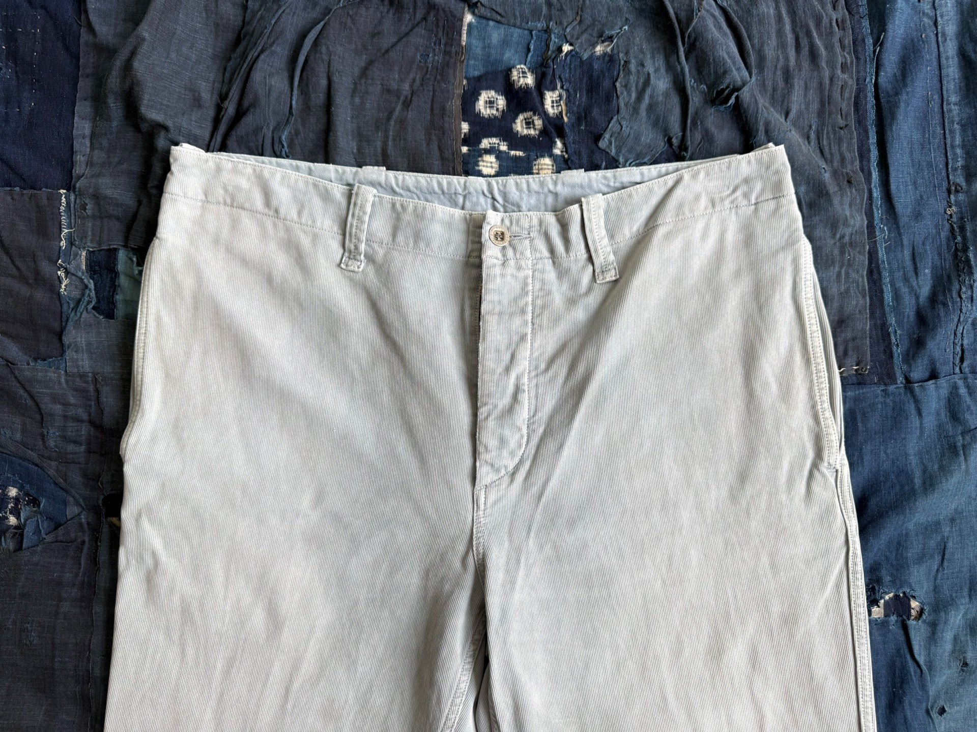 visvim 22SS Gifford Pants DMGD — detail