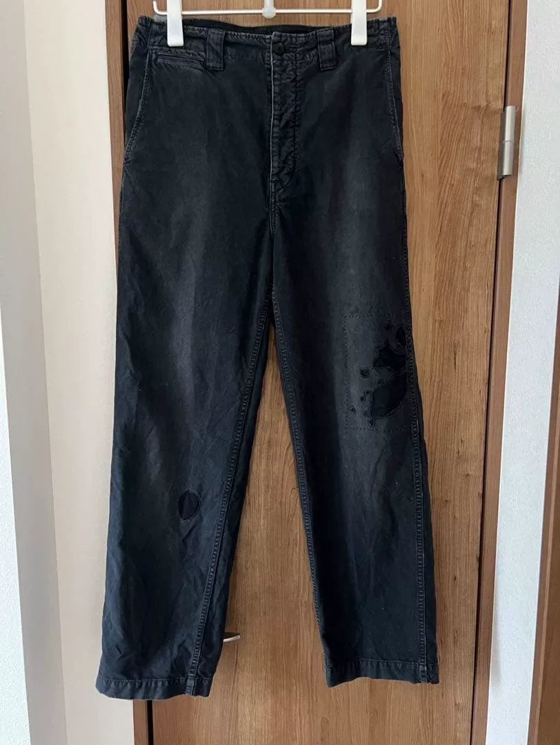 visvim 25ss CHINO WIDE PANTS — front