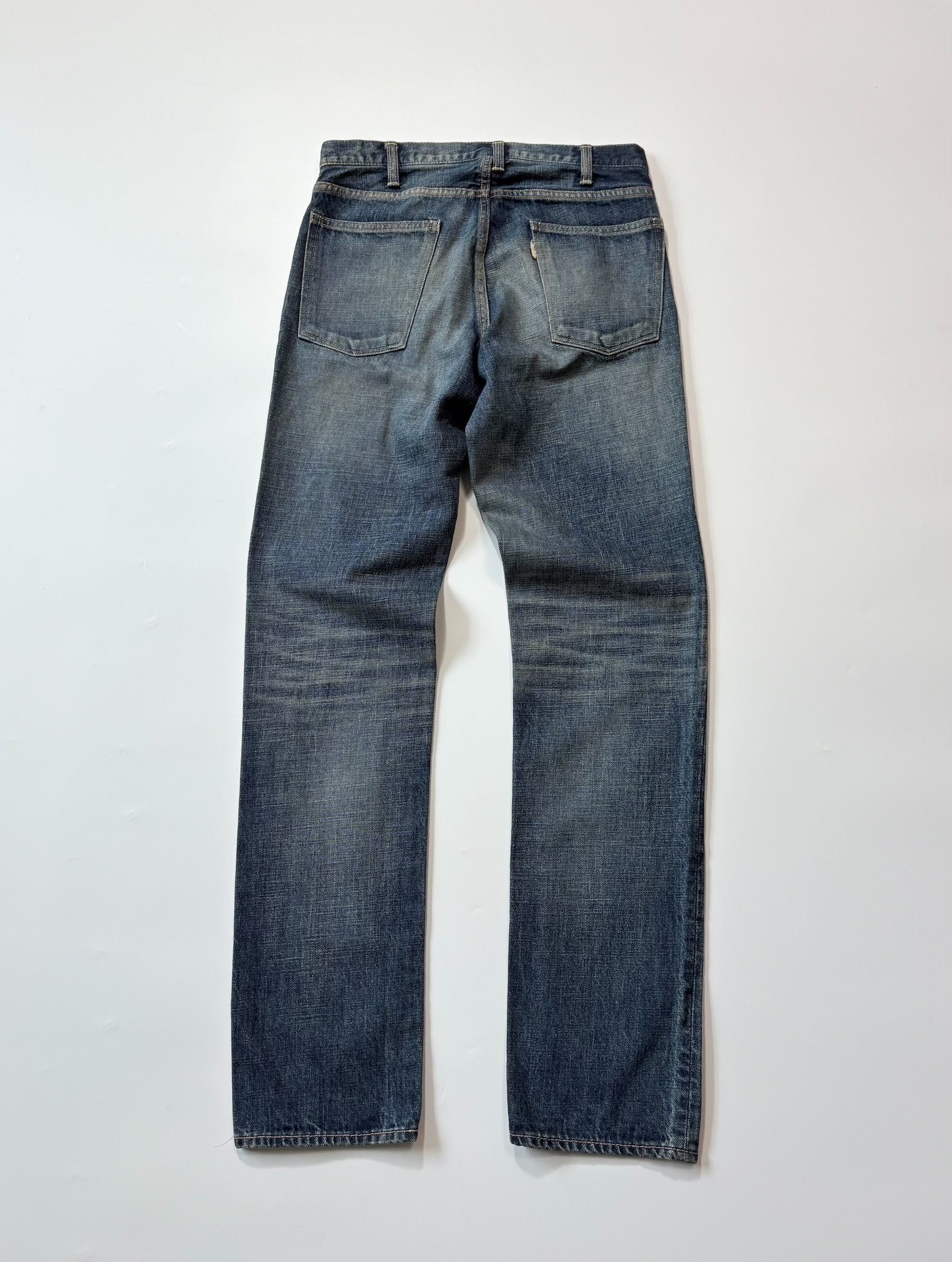 Soulive Okayama Washed Denim Jeans — detail