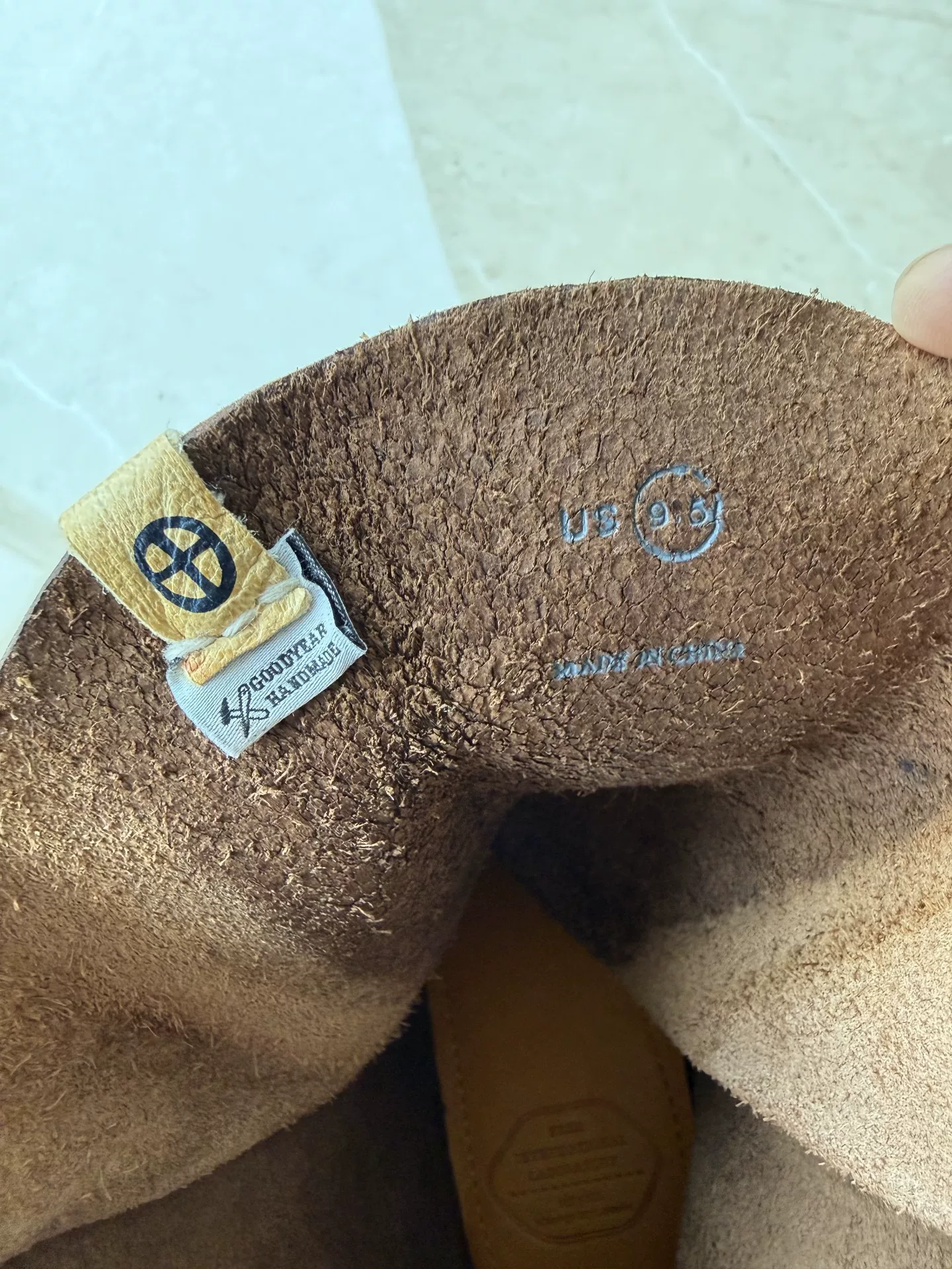 Visvim 14AW POUNDMAKER BOOTS — detail