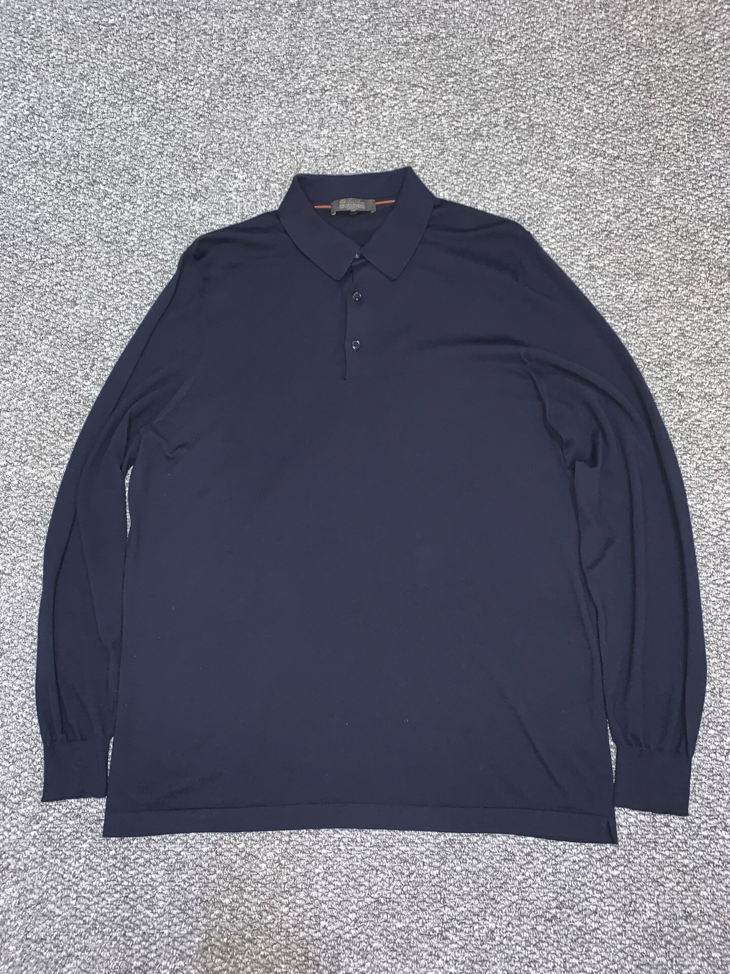 Loro Piana Gok King's Gift Long Sleeve Polo