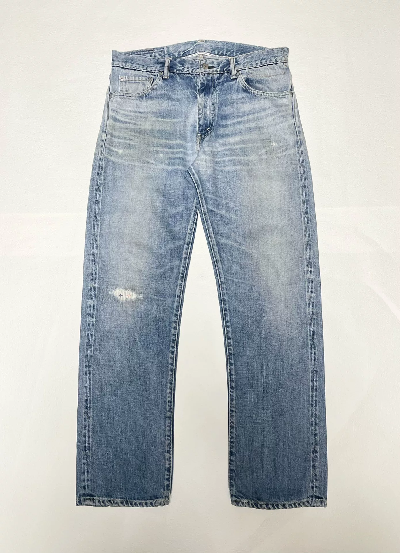 VISVIM 05D10 Cross Patch Jeans