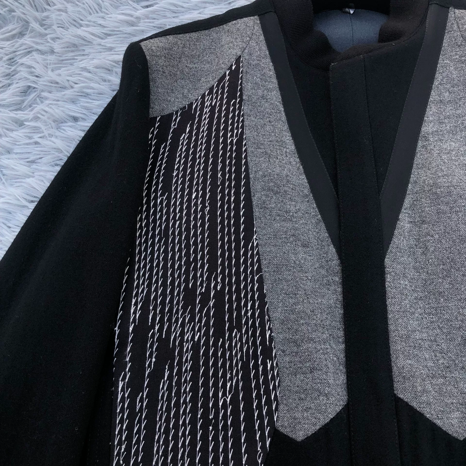 Dior Homme 12FW Embroidered Jacket — front