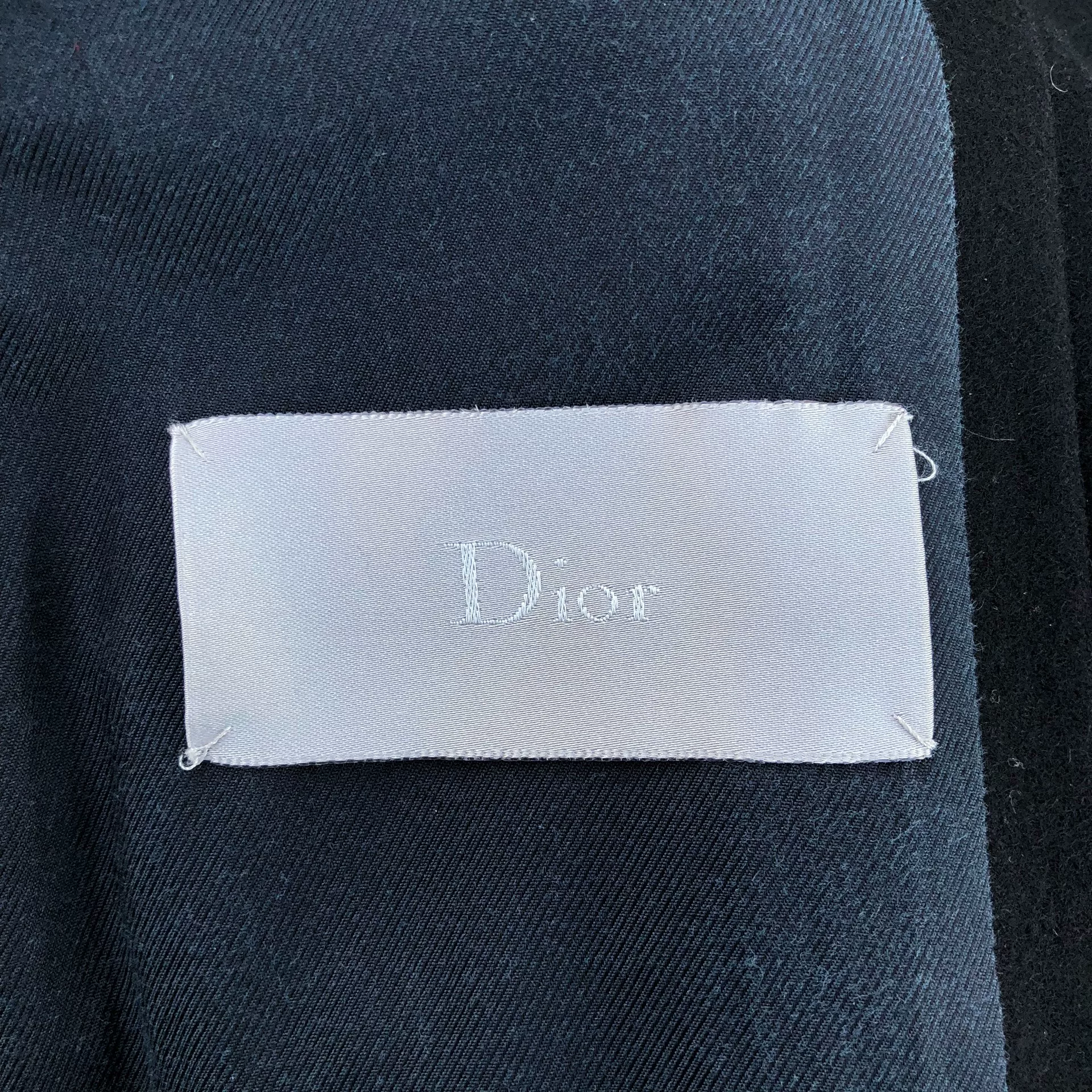 Dior Homme 12FW Embroidered Jacket — label