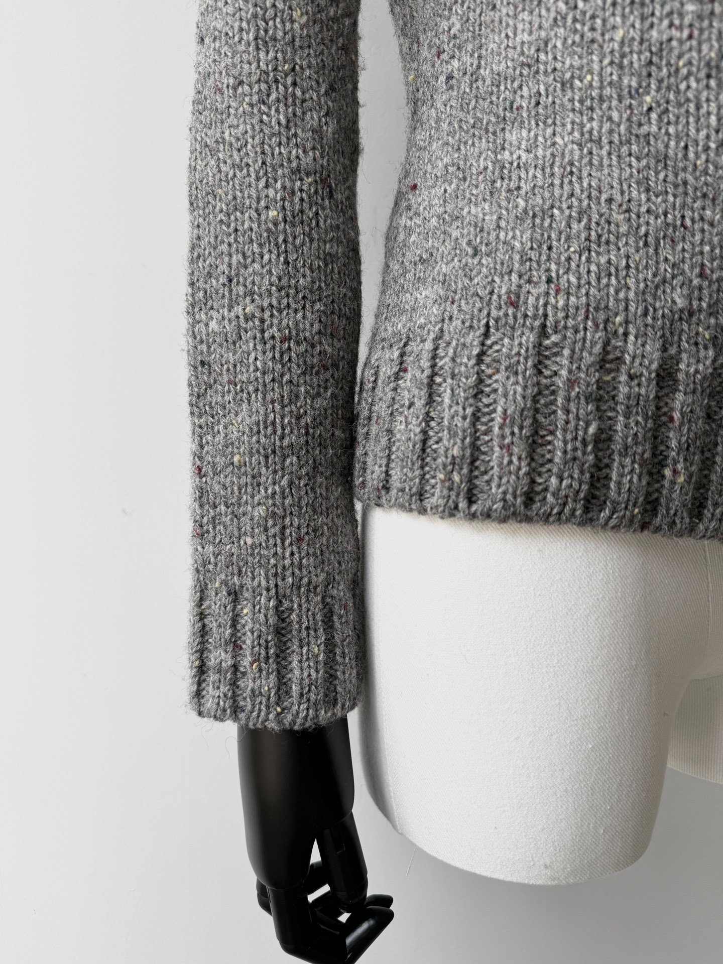 Yohji Yamamoto Y's 11AW Wool Cardigan — back