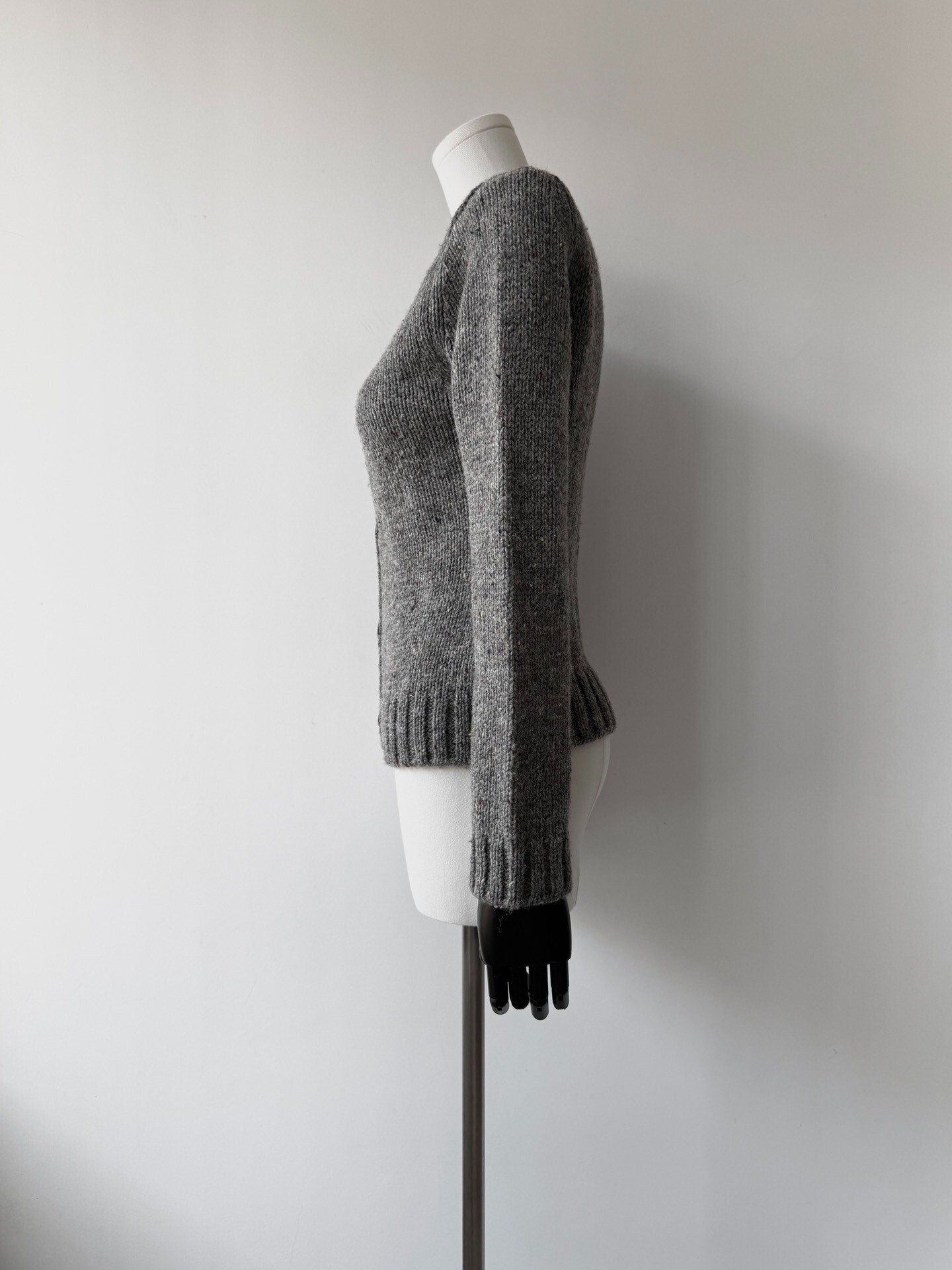 Yohji Yamamoto Y's 11AW Wool Cardigan — front