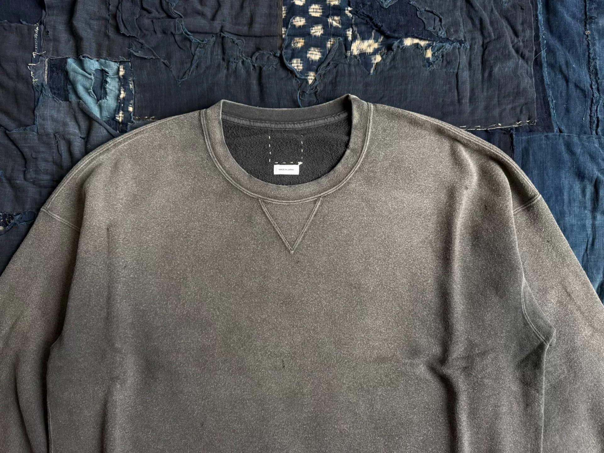 VISVIM 25W FIL JUMBO SB Sweat L/S — detail