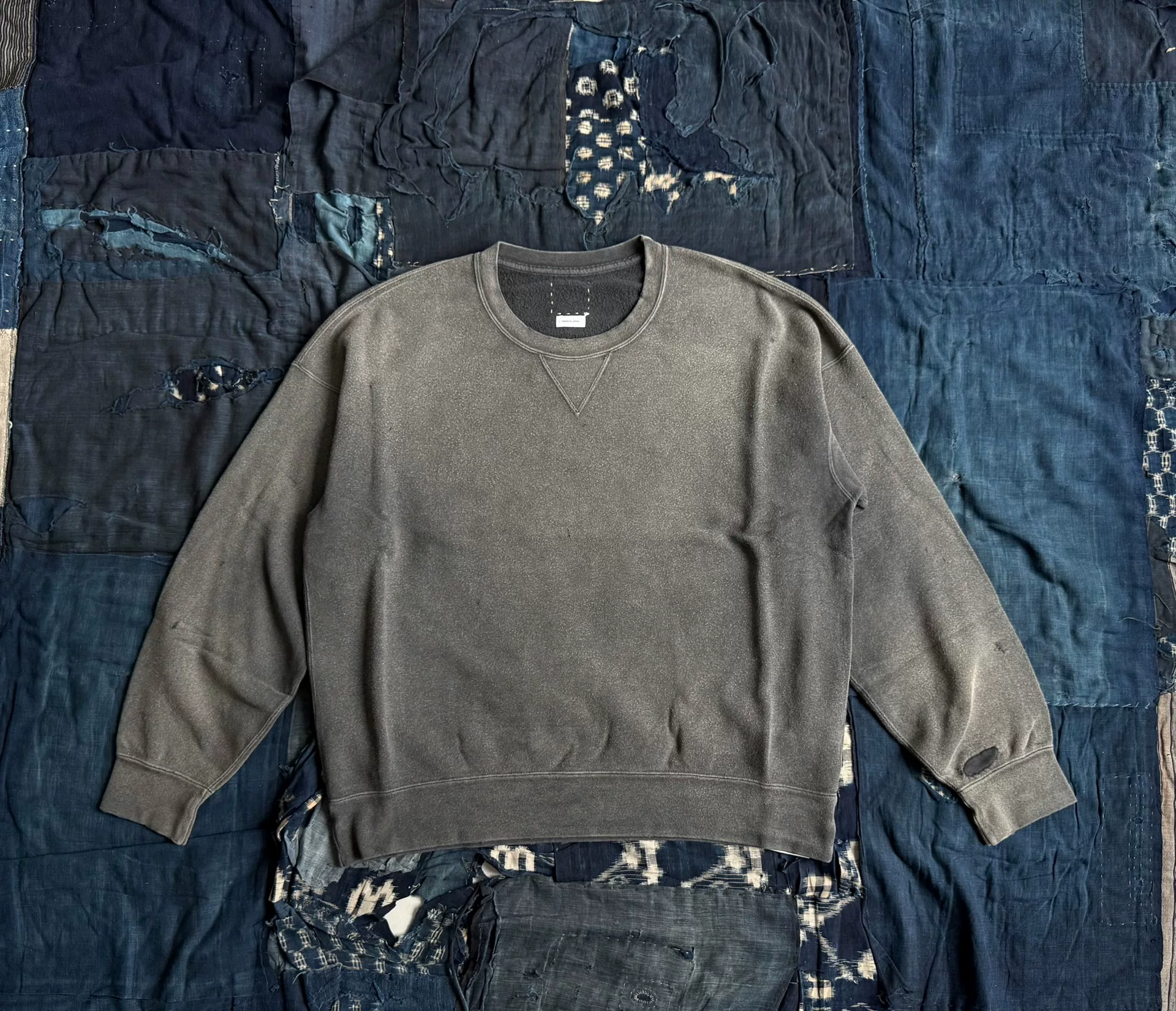 VISVIM 25W FIL JUMBO SB Sweat L/S