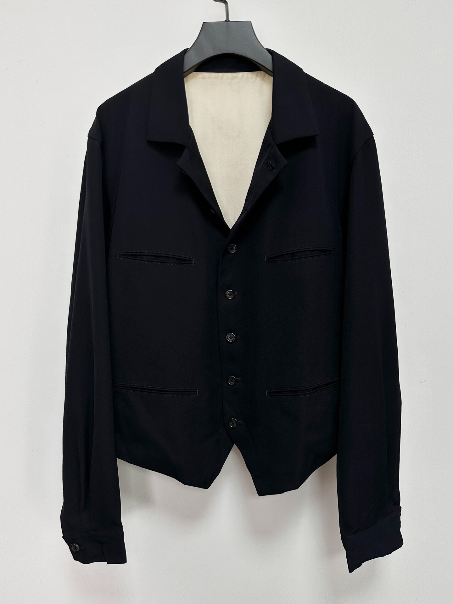Yohji Yamamoto 1991AW Mermaid Jacket — detail