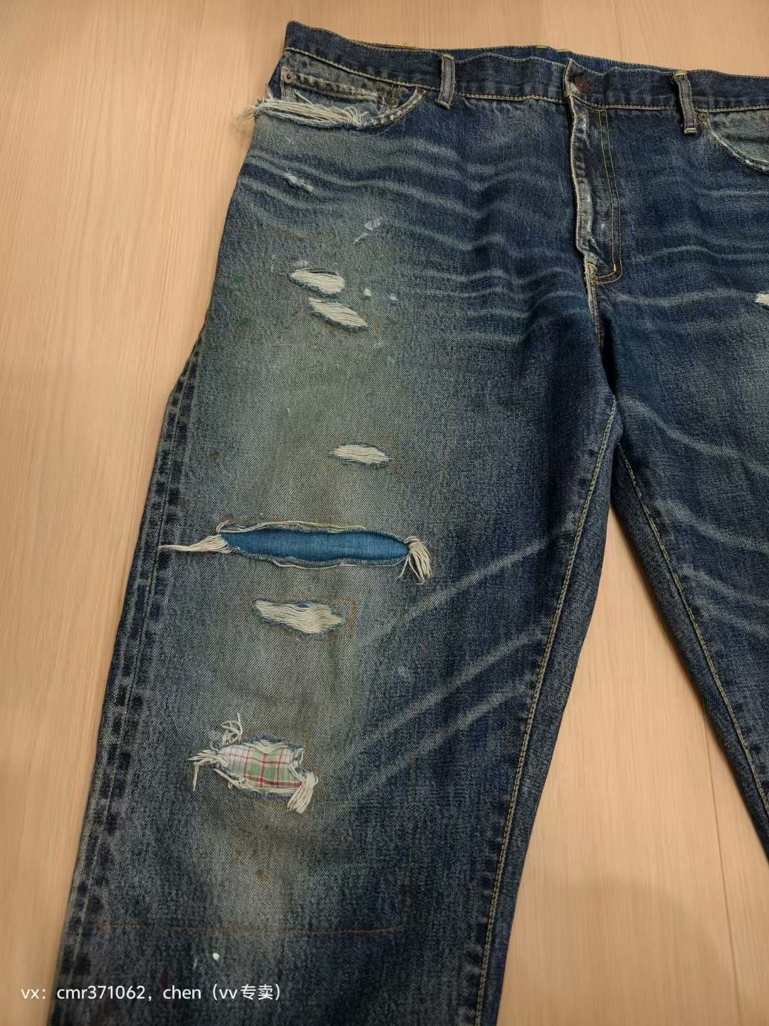 visvim 21 ICT Journeyman Pants — detail