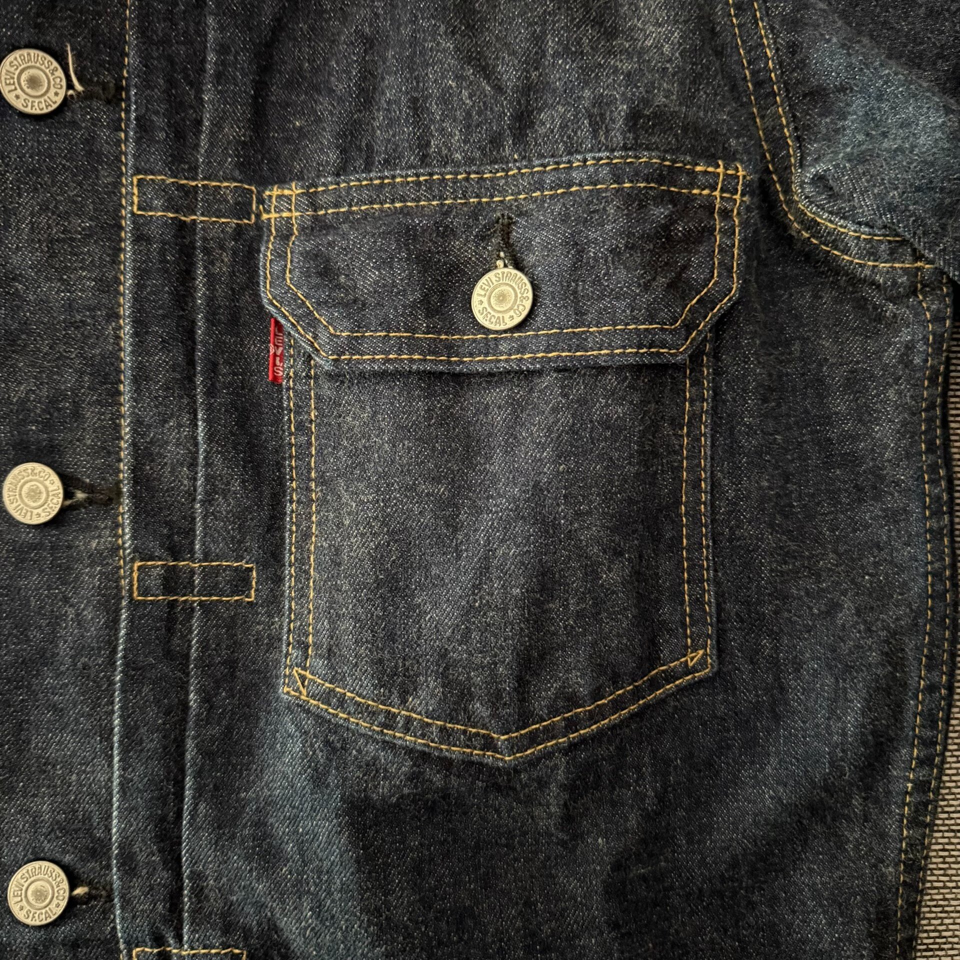 Levi's LVC507 J22 Denim Jacket — back