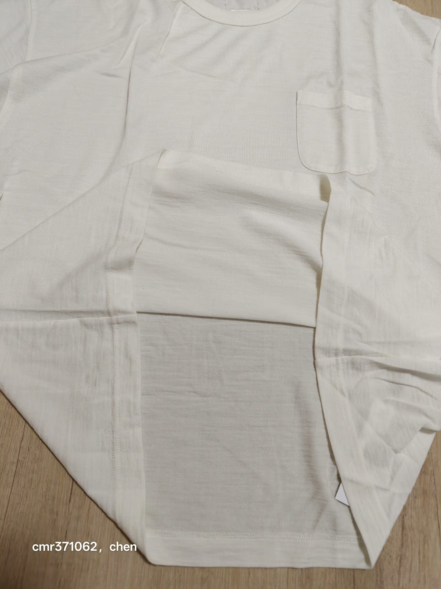 visvim 25AW Jumbo S/S Superfine Tee — back
